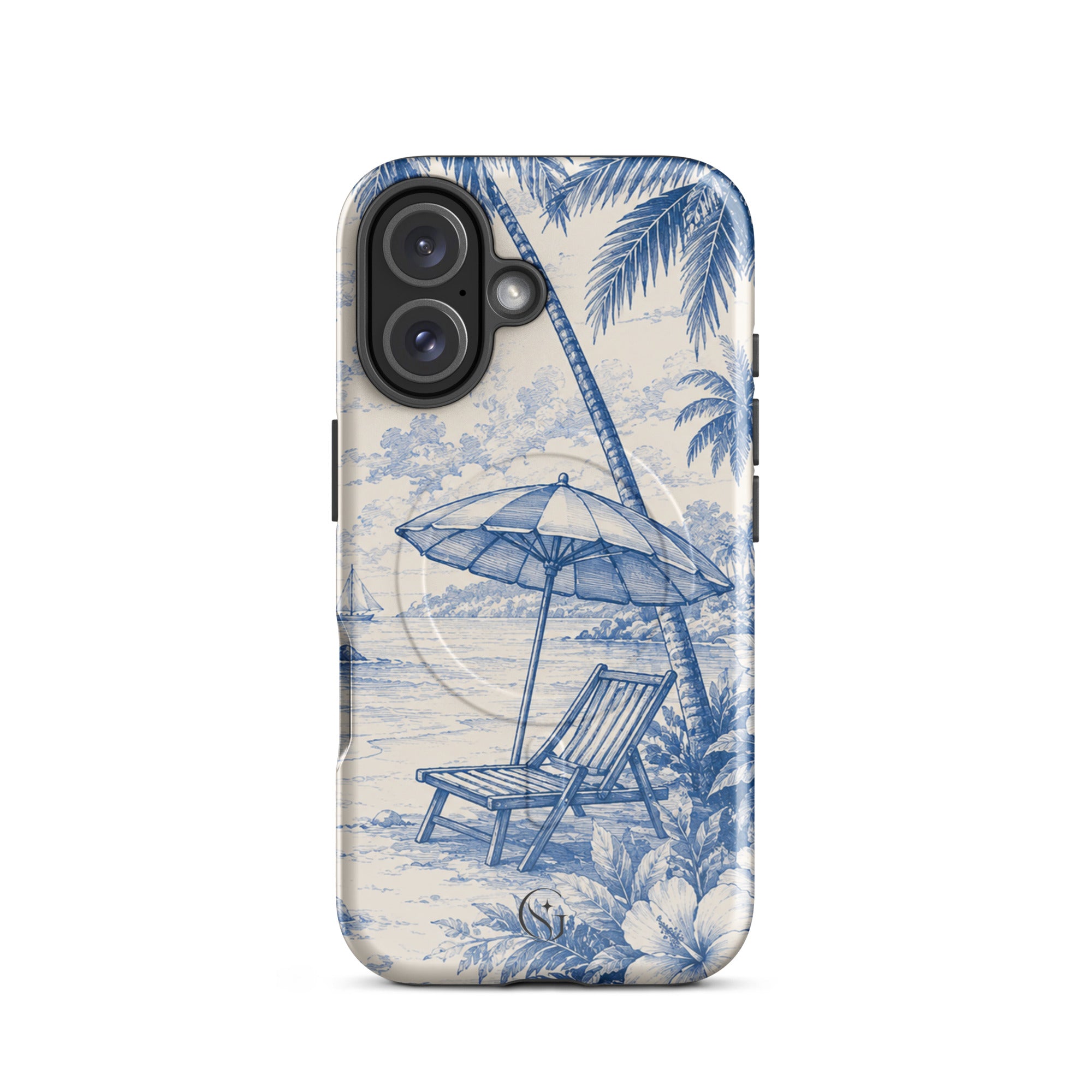 Beach Denim case for apple iphone 16