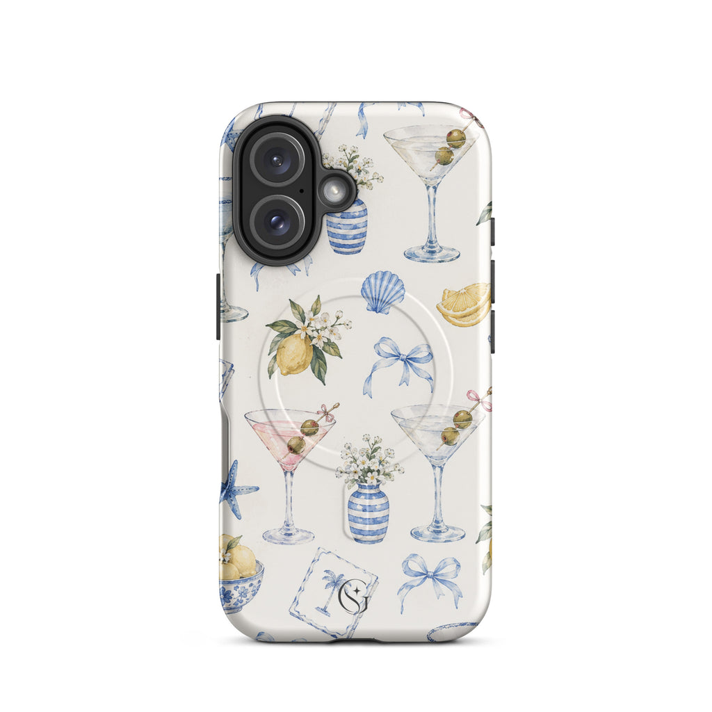 Cutesy Martini case for apple iphone 16