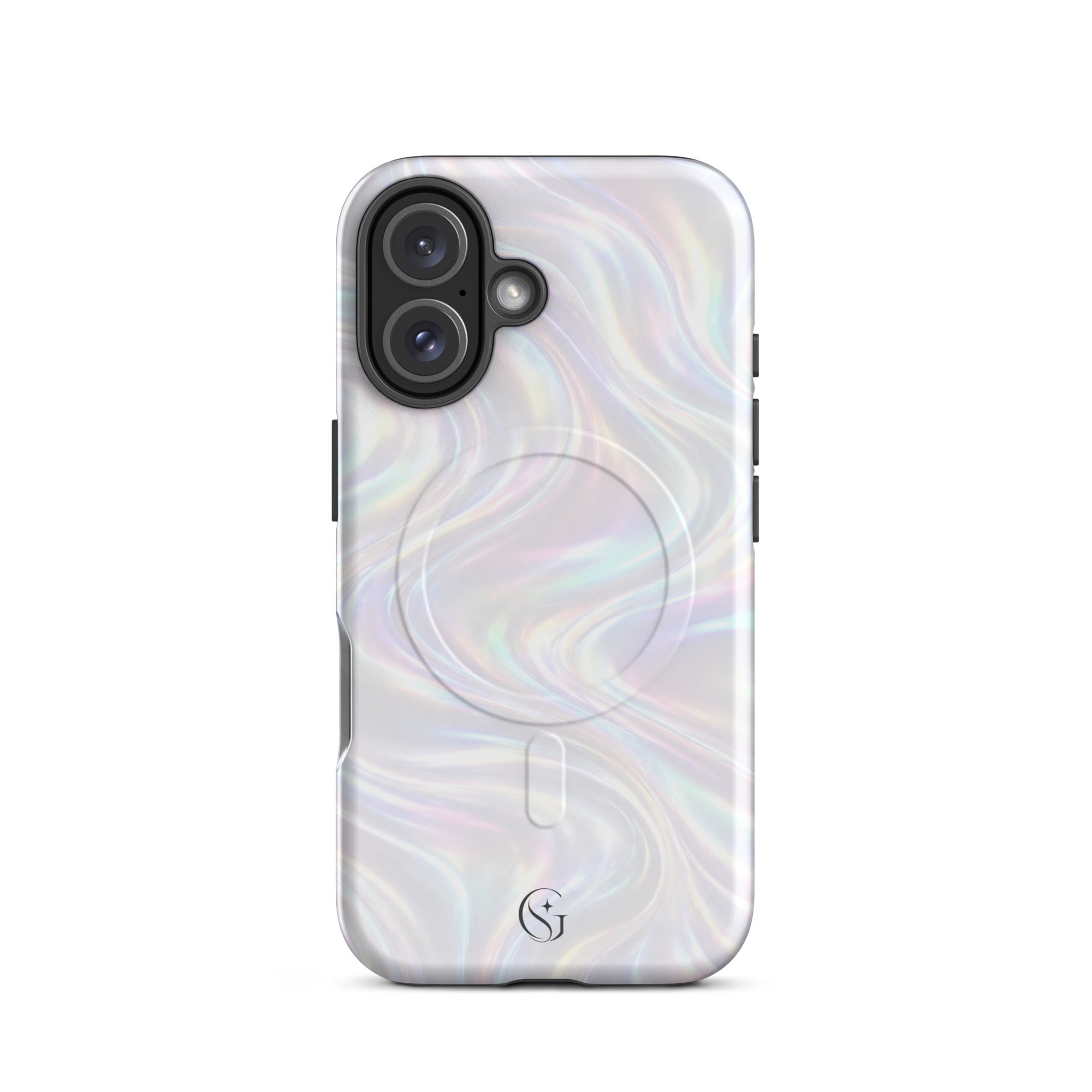 Silk Galaxy Swirl case for apple iphone 16