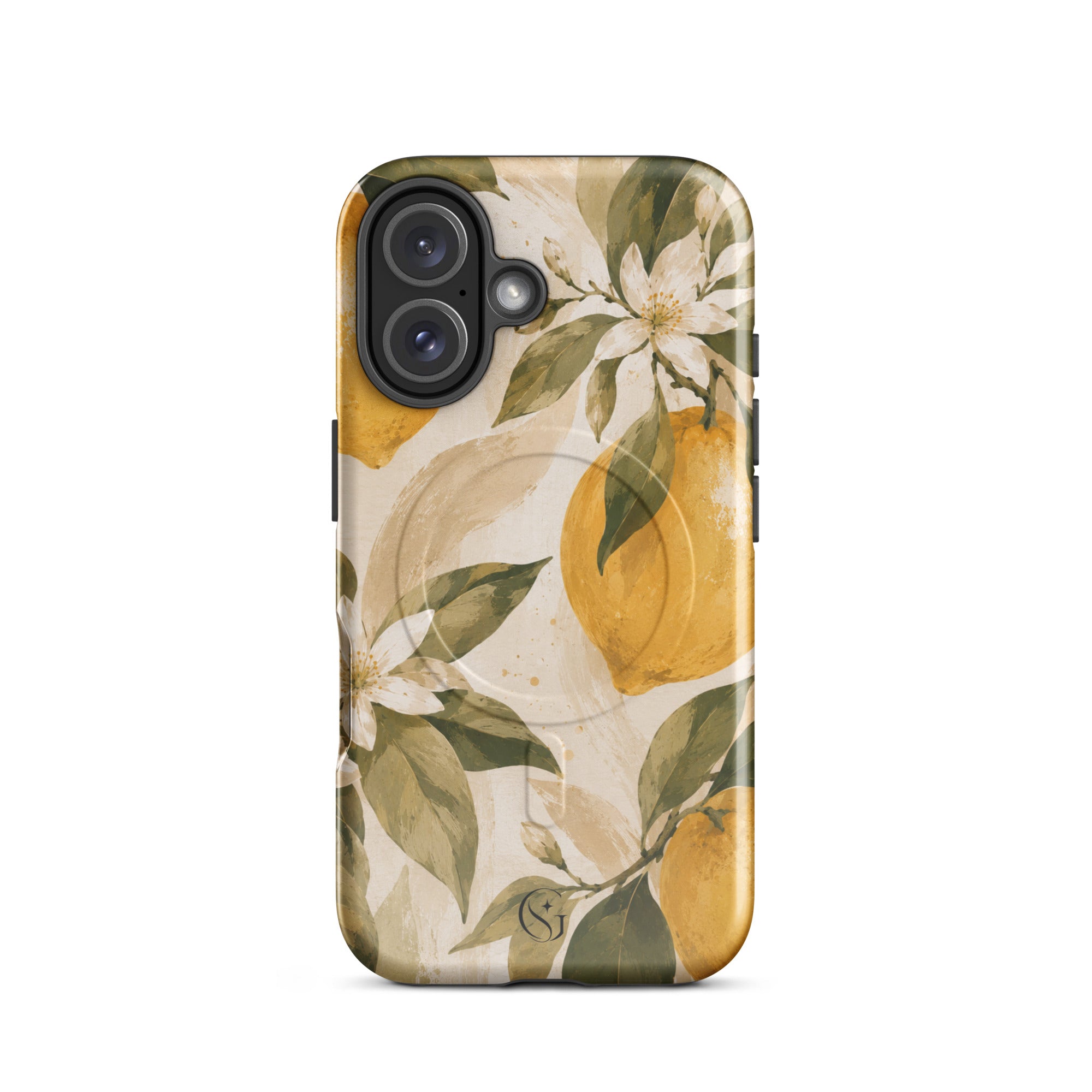 Lemon Linen phone case for Apple iphone 16