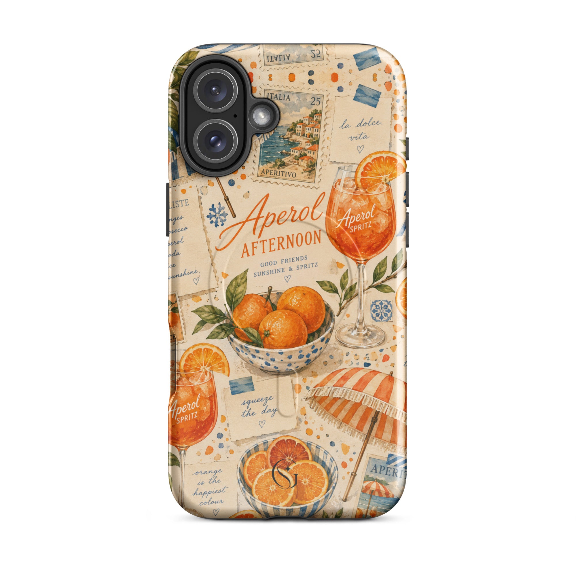 Aperol Afternooon case for apple iphone 16 plus