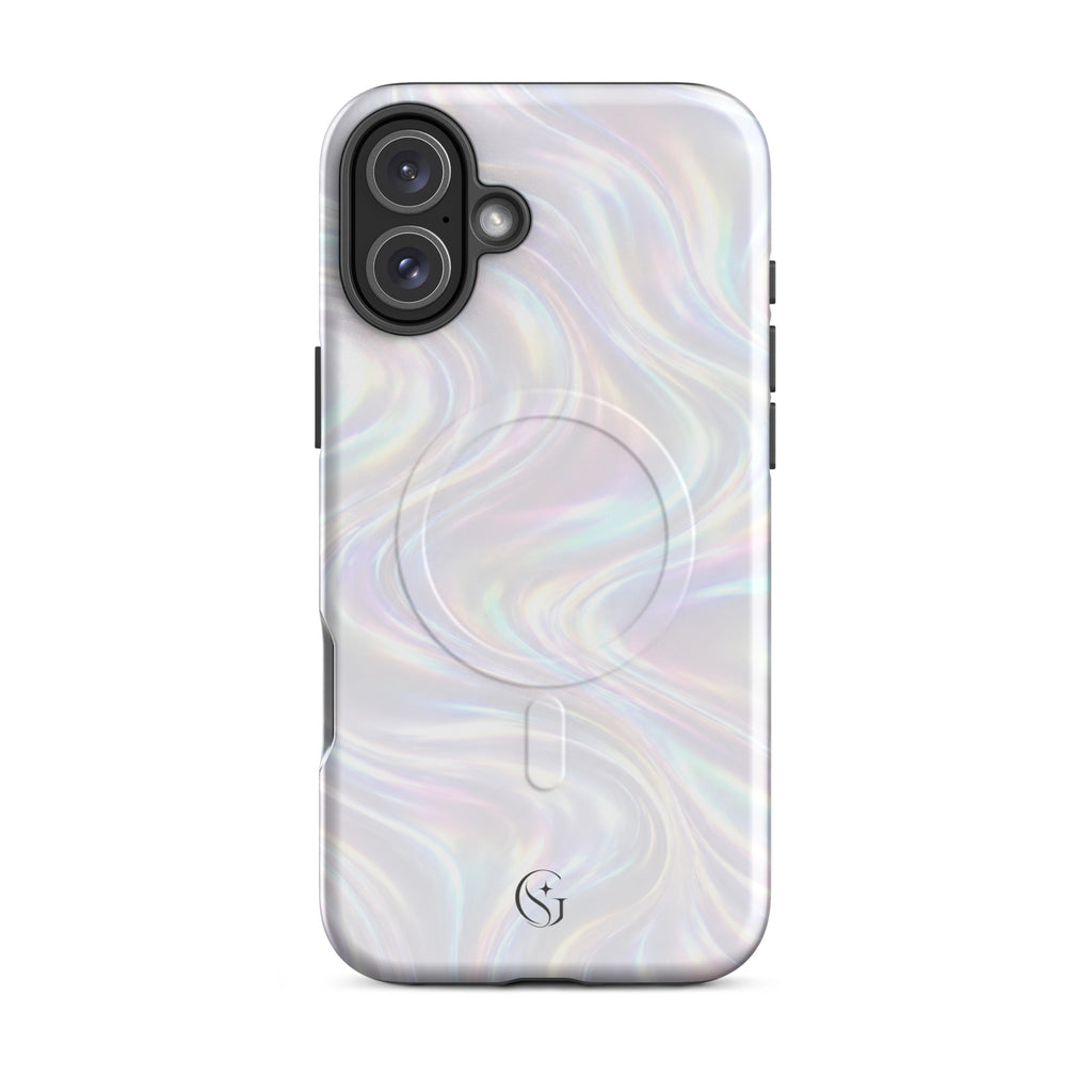 Silk Galaxy Swirl case for apple iphone 16 plus