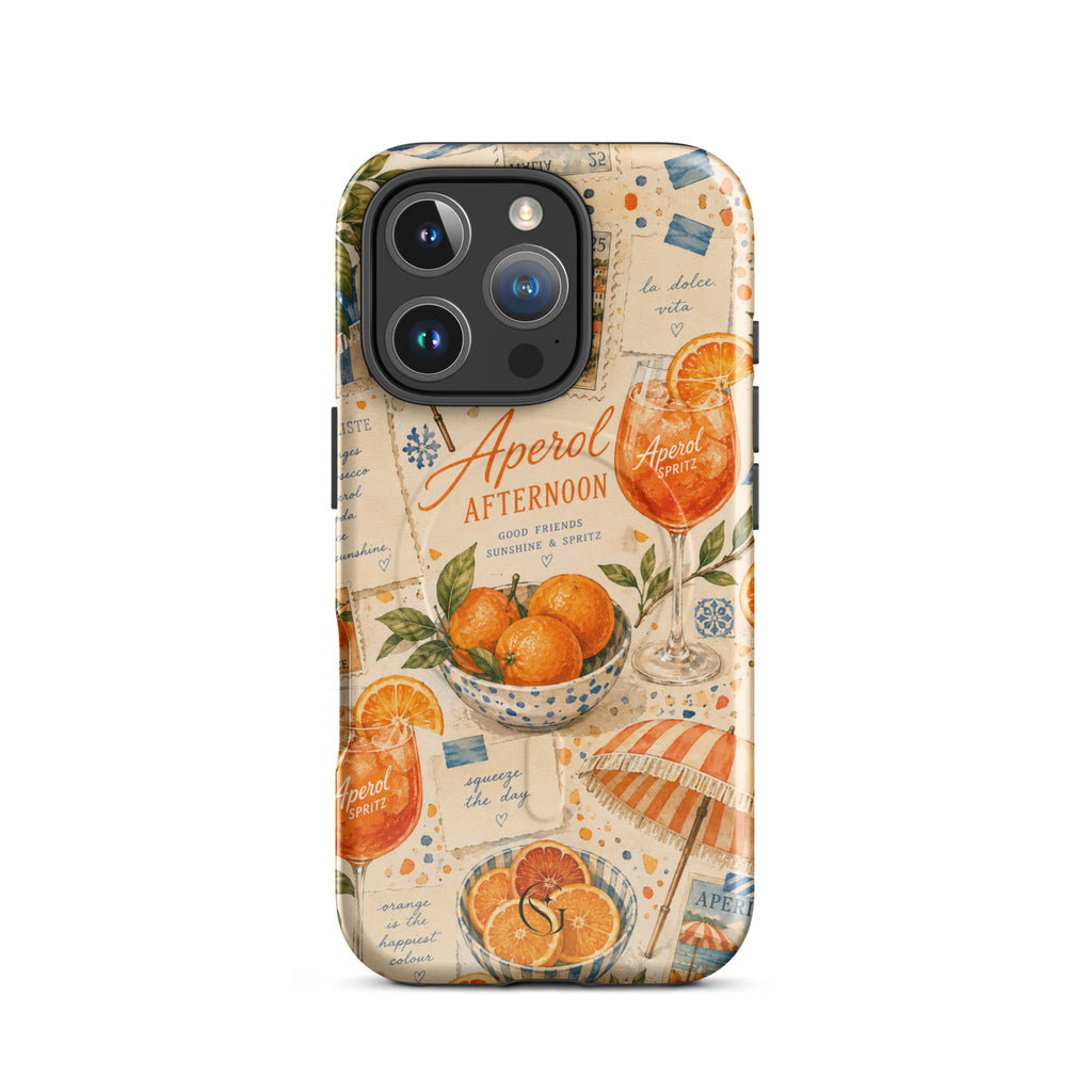 Aperol Afternooon case for apple iphone 16 pro