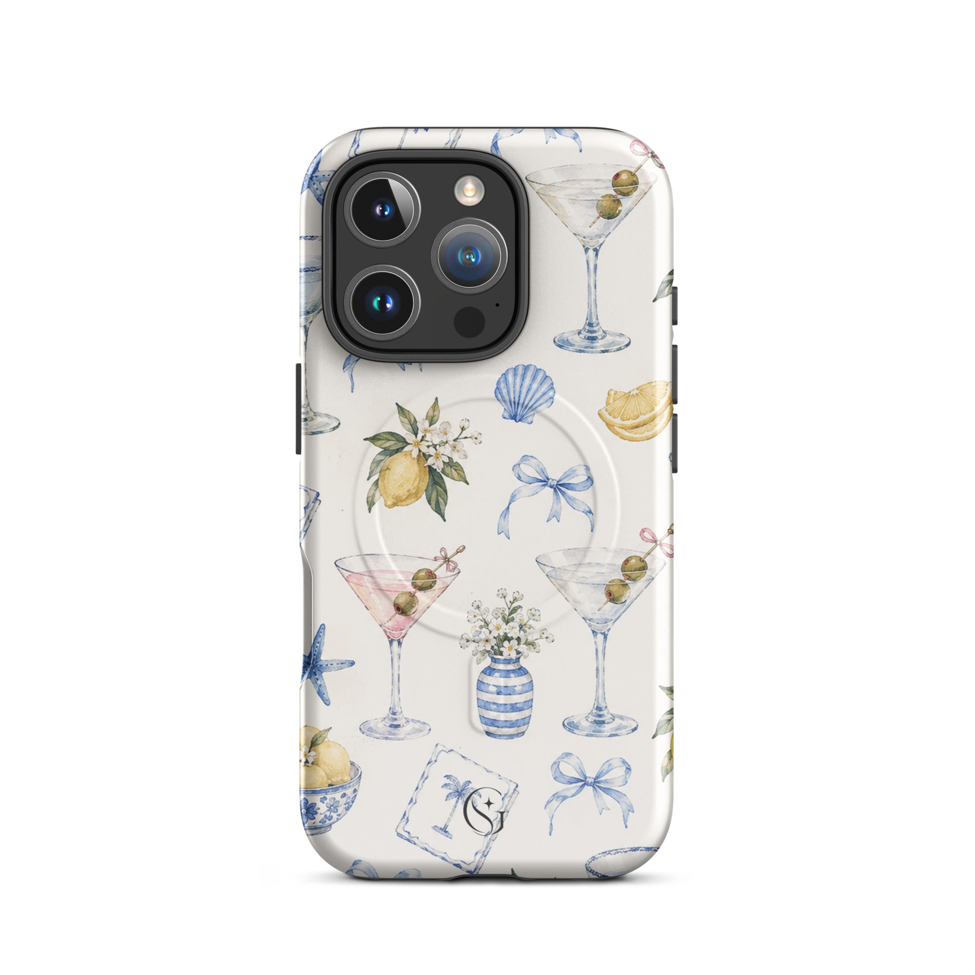 Cutesy Martini case for apple iphone 16 pro