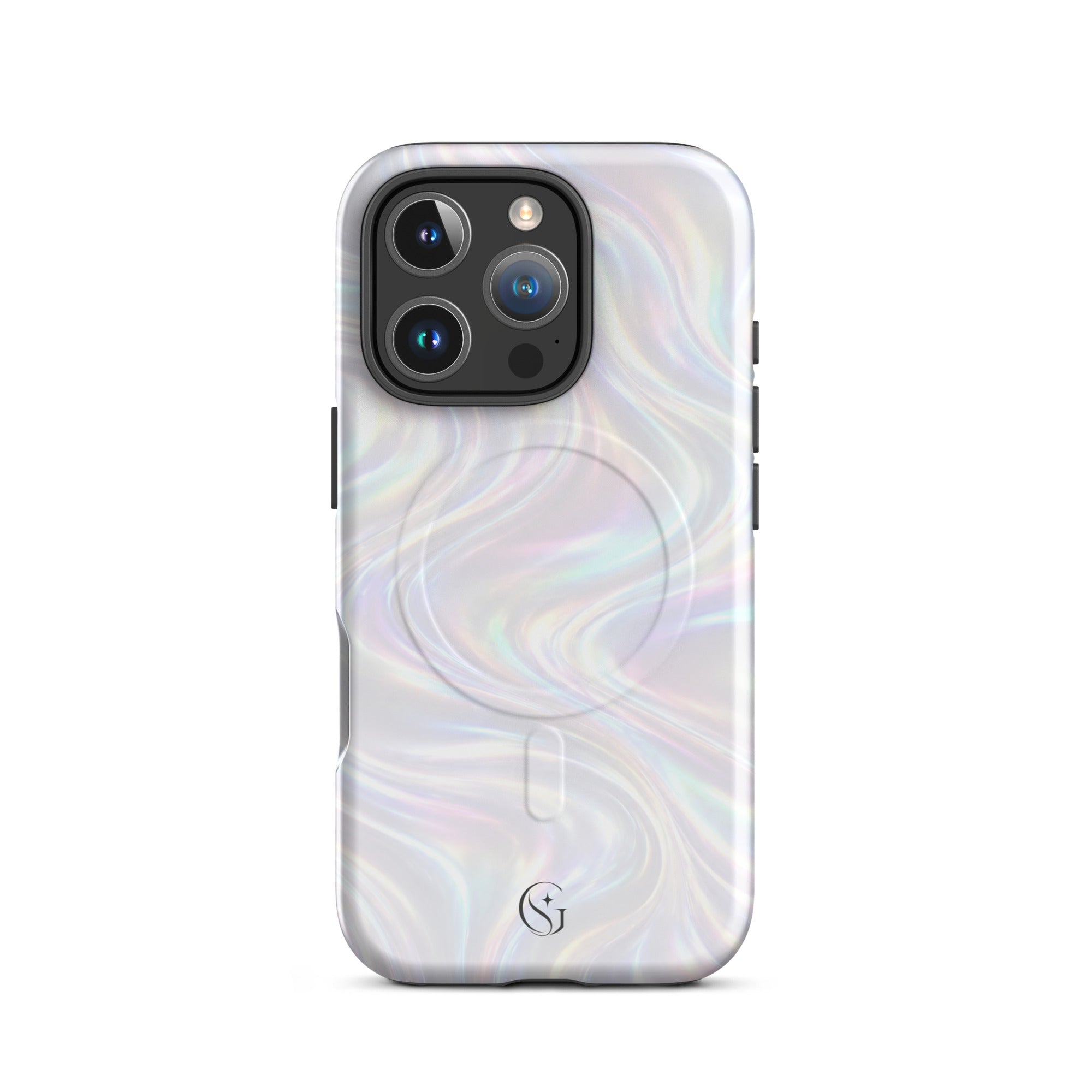 Silk Galaxy Swirl case for apple iphone 16 pro