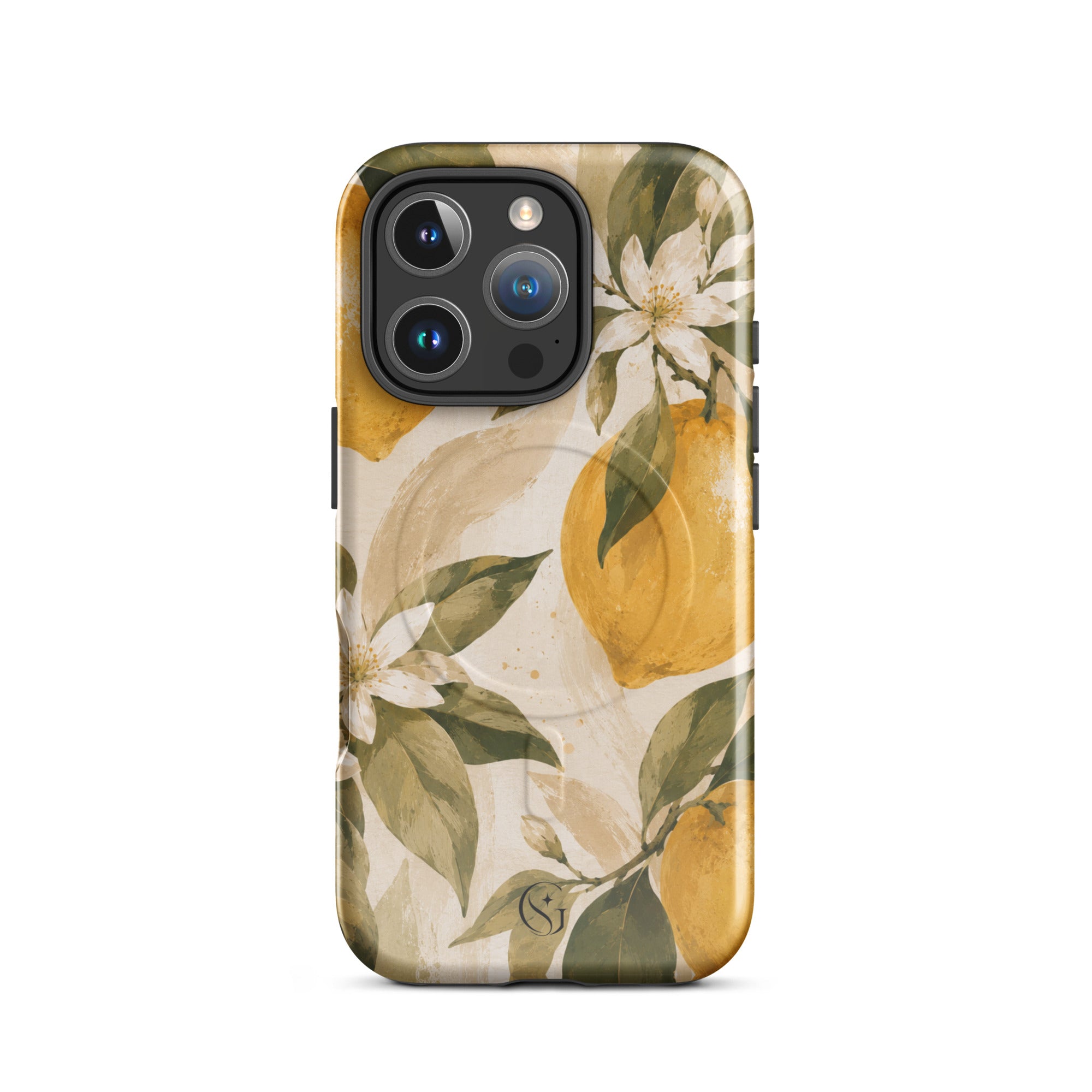 Lemon Linen phone case for Apple iphone 16 pro