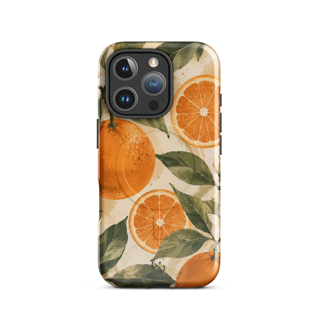 citrus current apple iphone magsafe case 16 pro