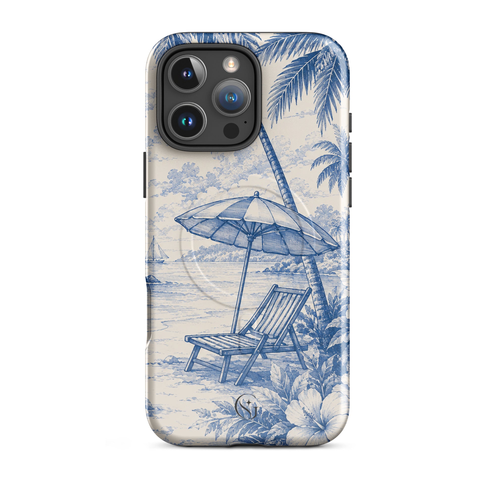 Beach Denim case for apple iphone 16 pro max