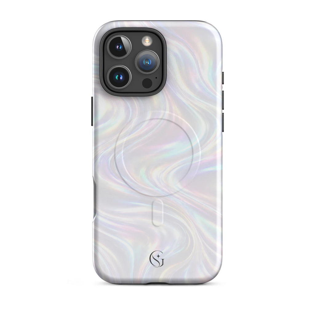 Silk Galaxy Swirl case for apple iphone 16 pro max