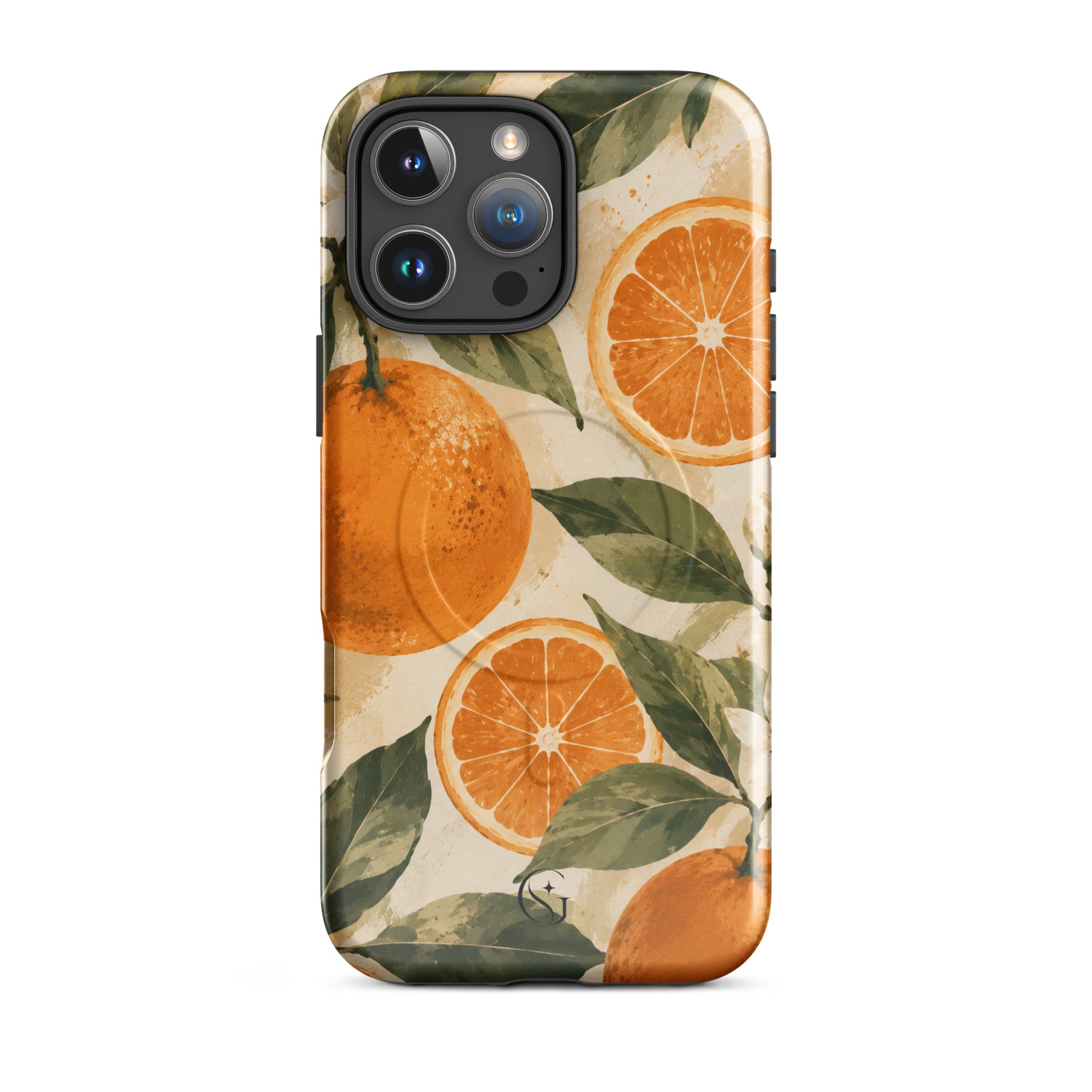 citrus current apple iphone magsafe case 16 pro max