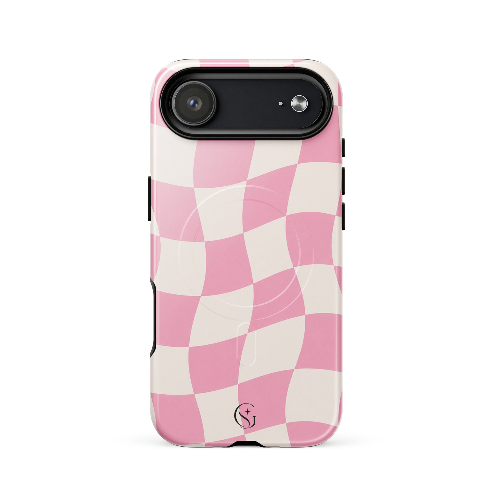 Groovy Pink Checkers case for apple iphone 17 air