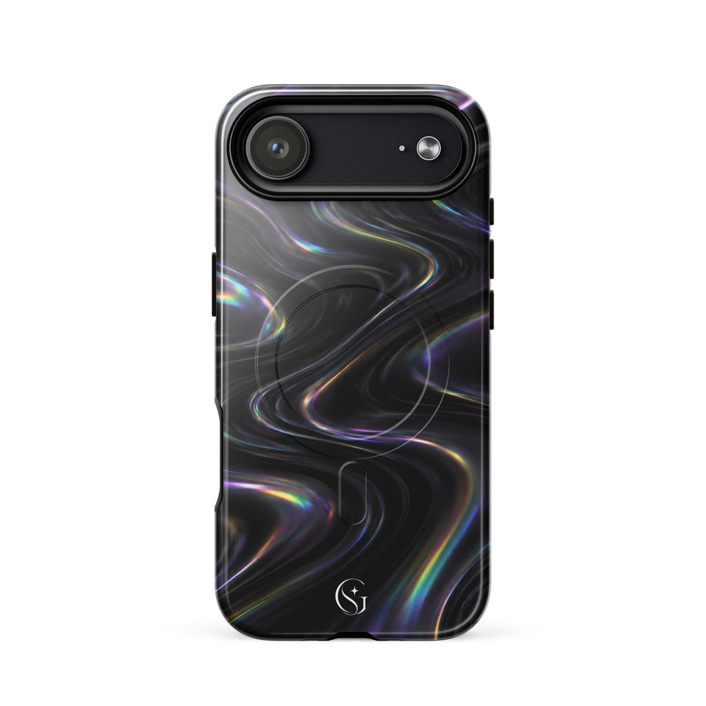 Oil Spill Galaxy Swirl case for apple iphone 17 air