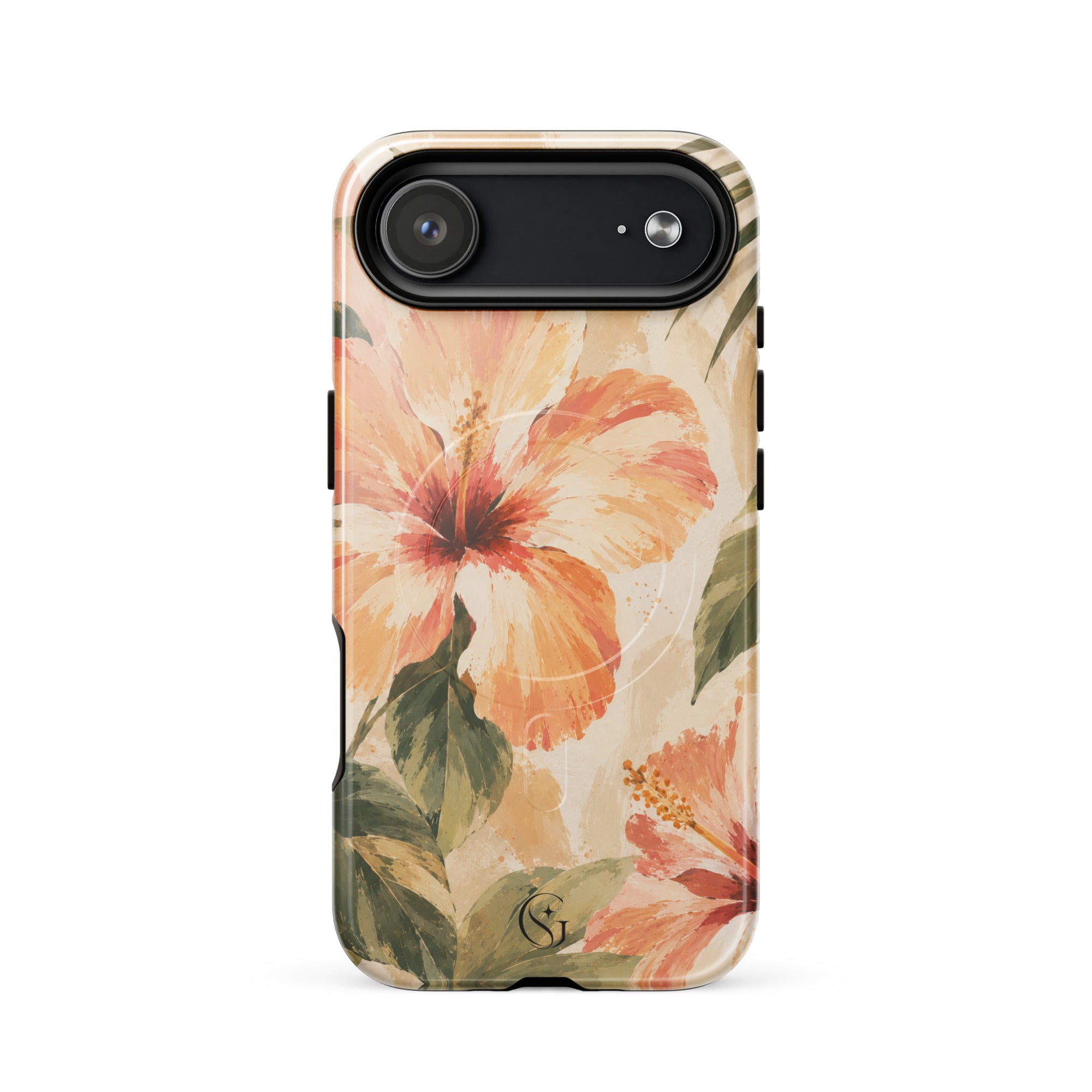 Coral Hibiscus phone case for Apple iphone 17 air