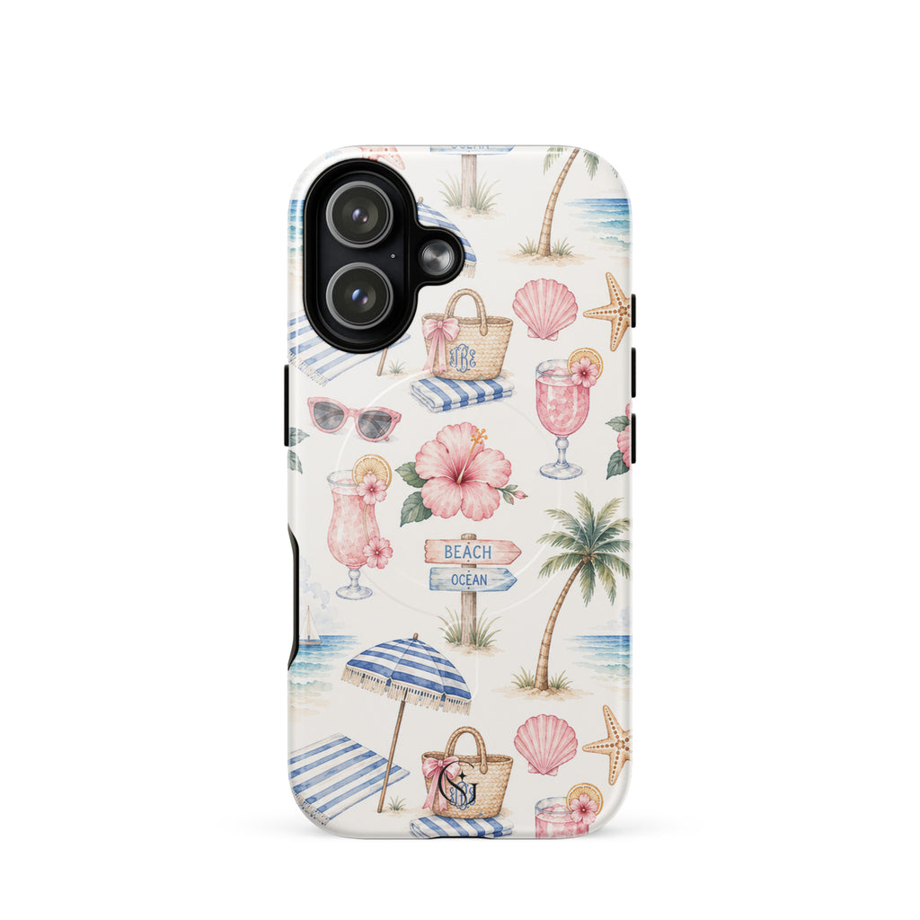 Lets Go to The Beach case for apple iphone 17
