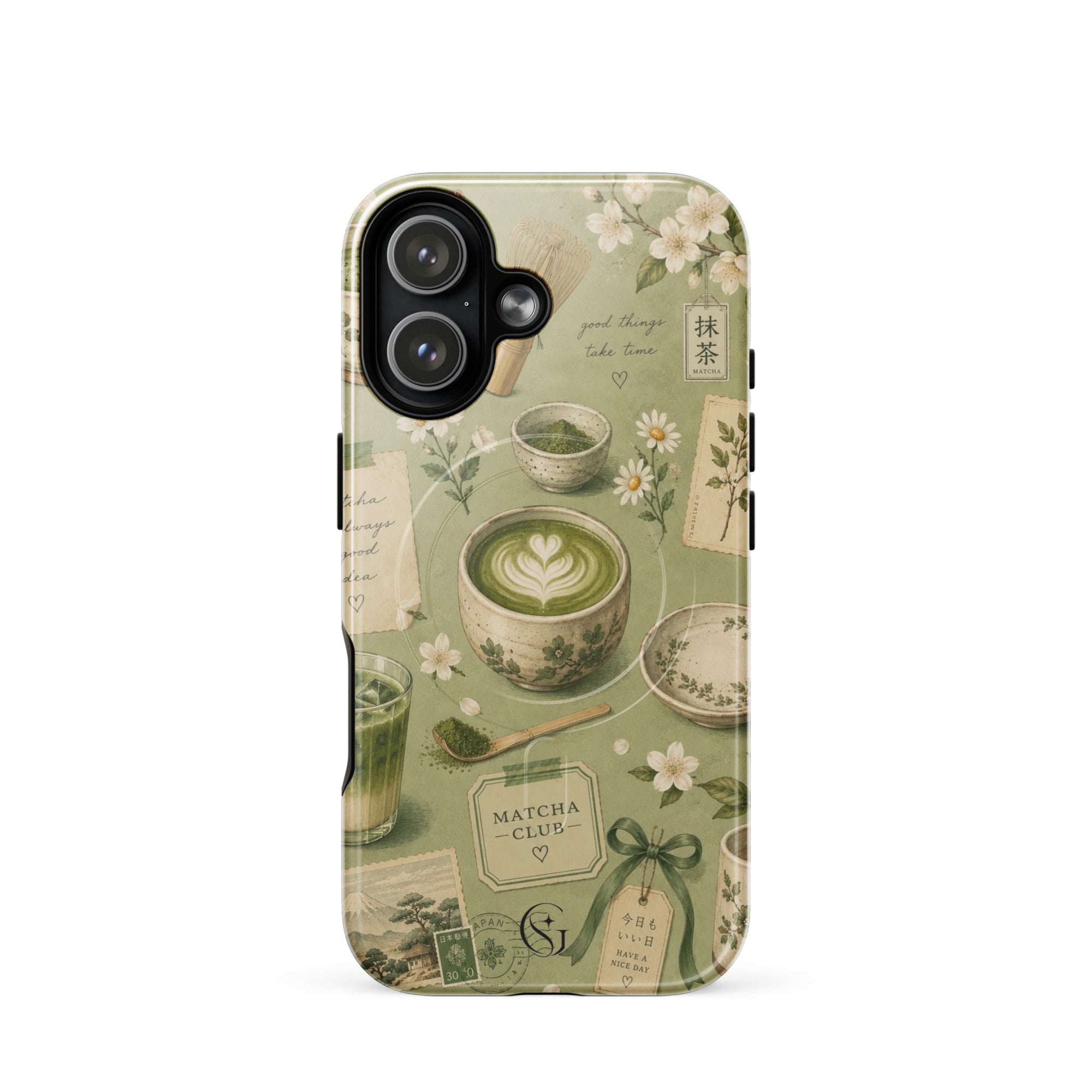 Matcha Club case for apple iphone 17