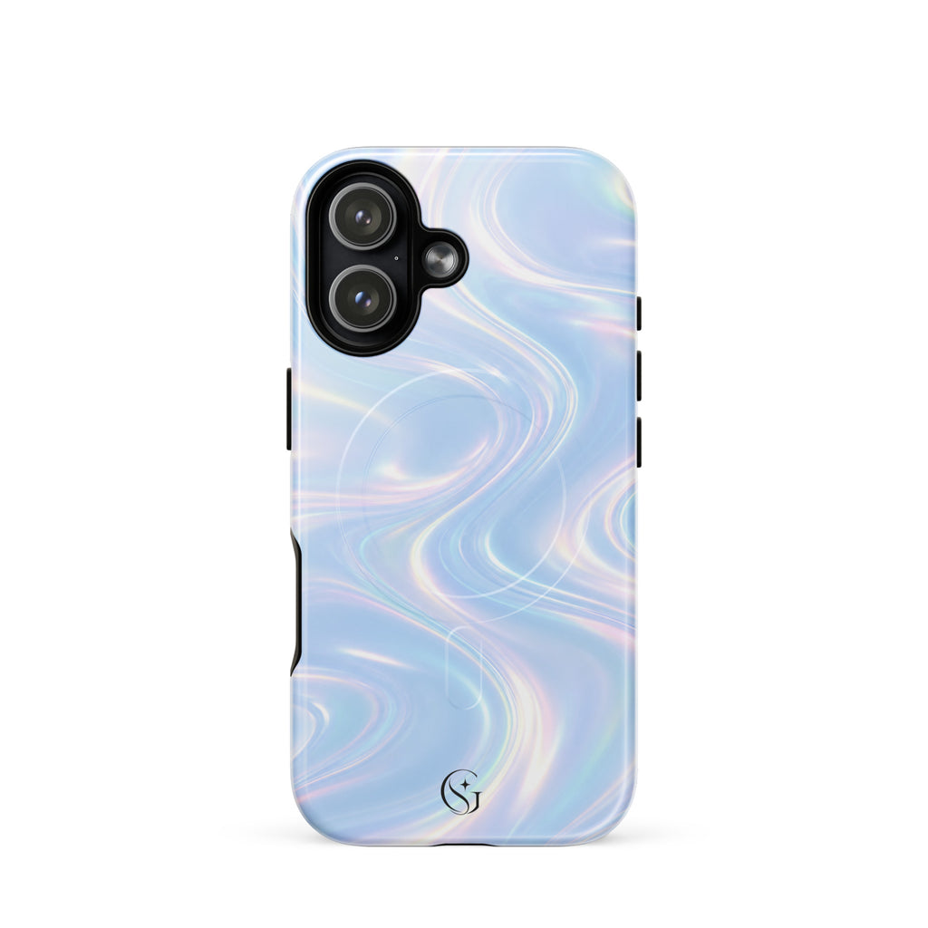 Blueberry Galaxy Swirl case for apple iphone 17