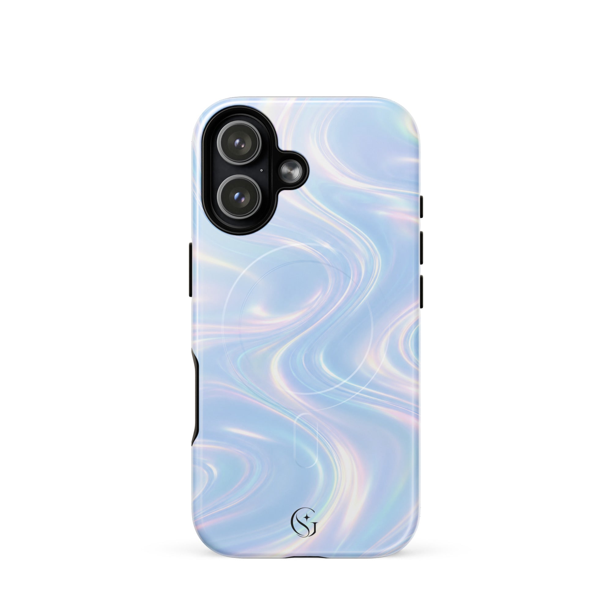 Blueberry Galaxy Swirl case for apple iphone 17