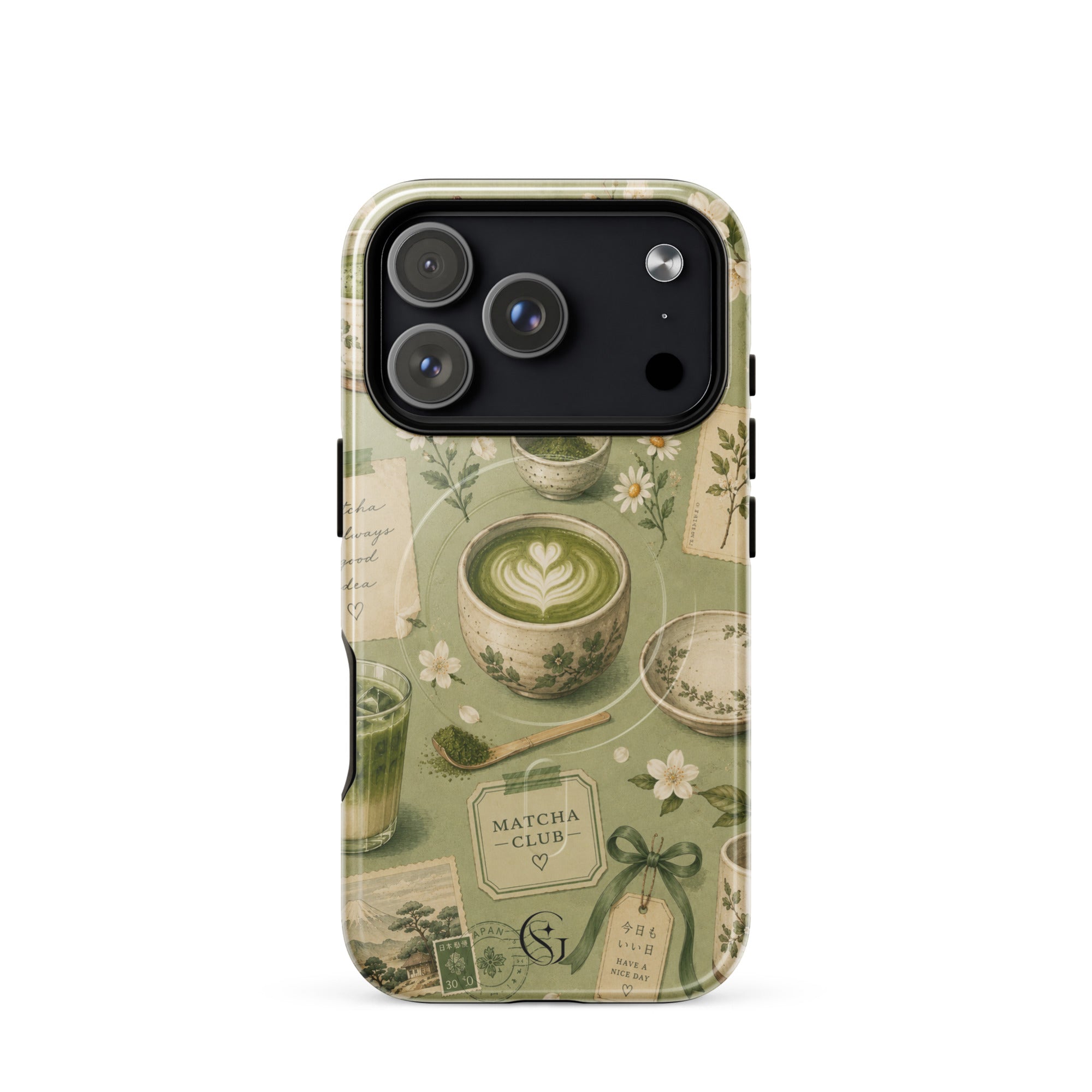 Matcha Club case for apple iphone 17 pro