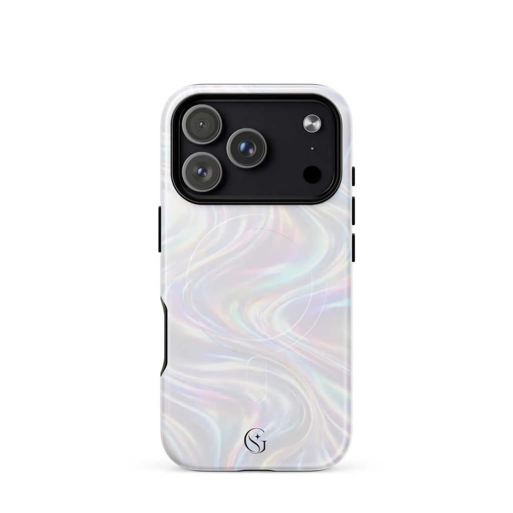 Silk Galaxy Swirl case for apple iphone 17 pro