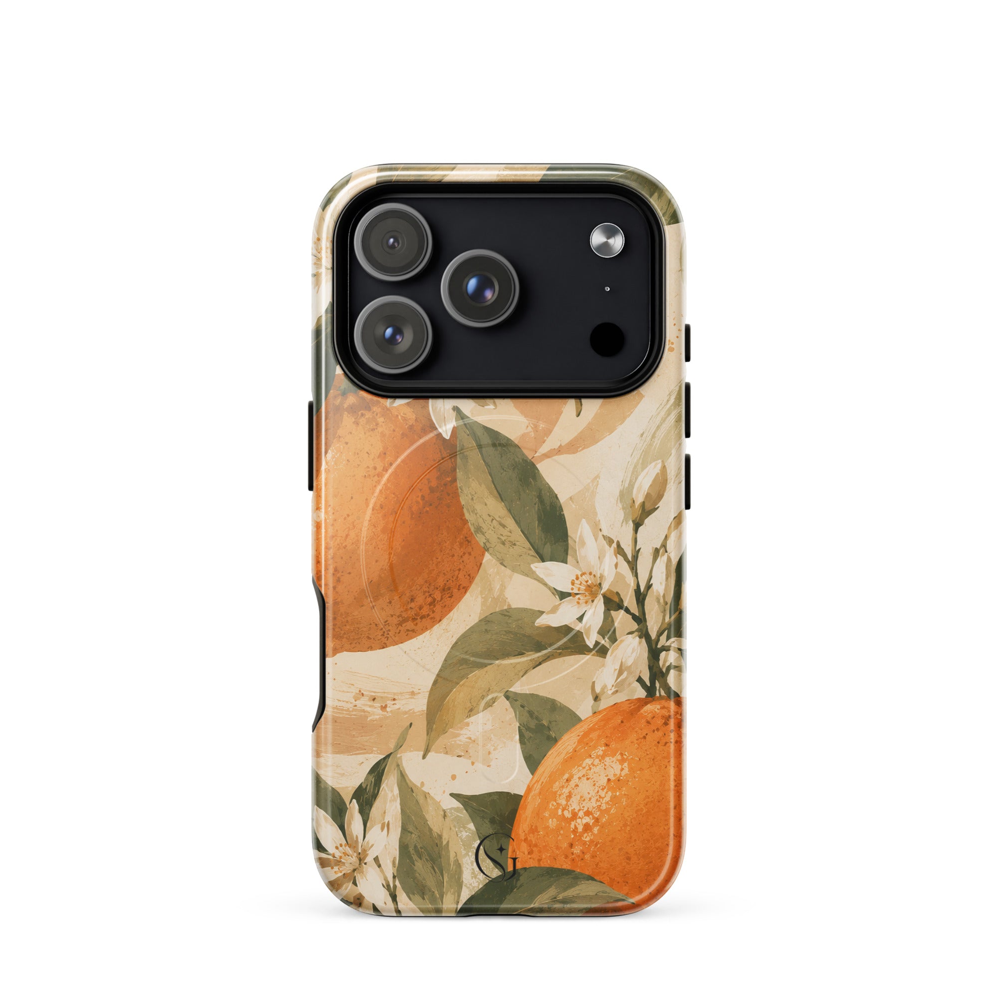 Orange Blossom phone case for apple iphone 17 pro