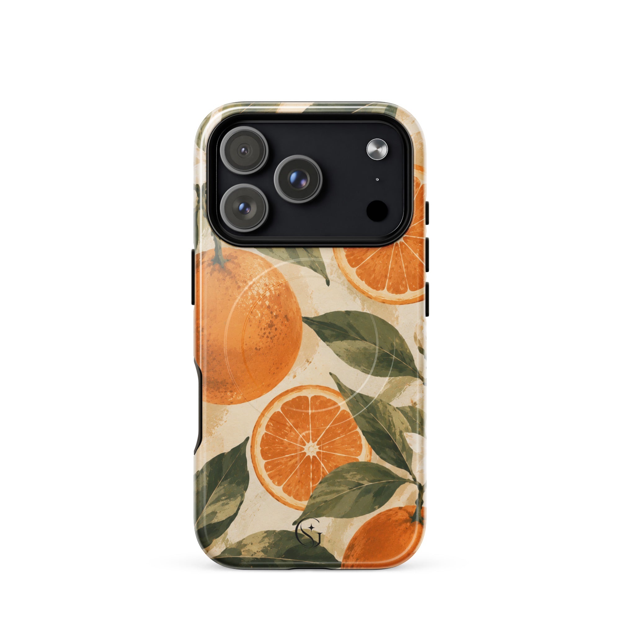 citrus current apple iphone magsafe case 17 pro