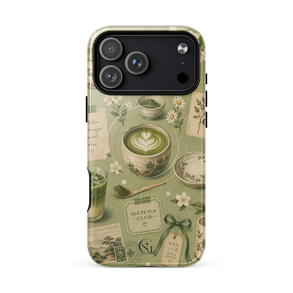 Matcha Club case for apple iphone 17 pro max
