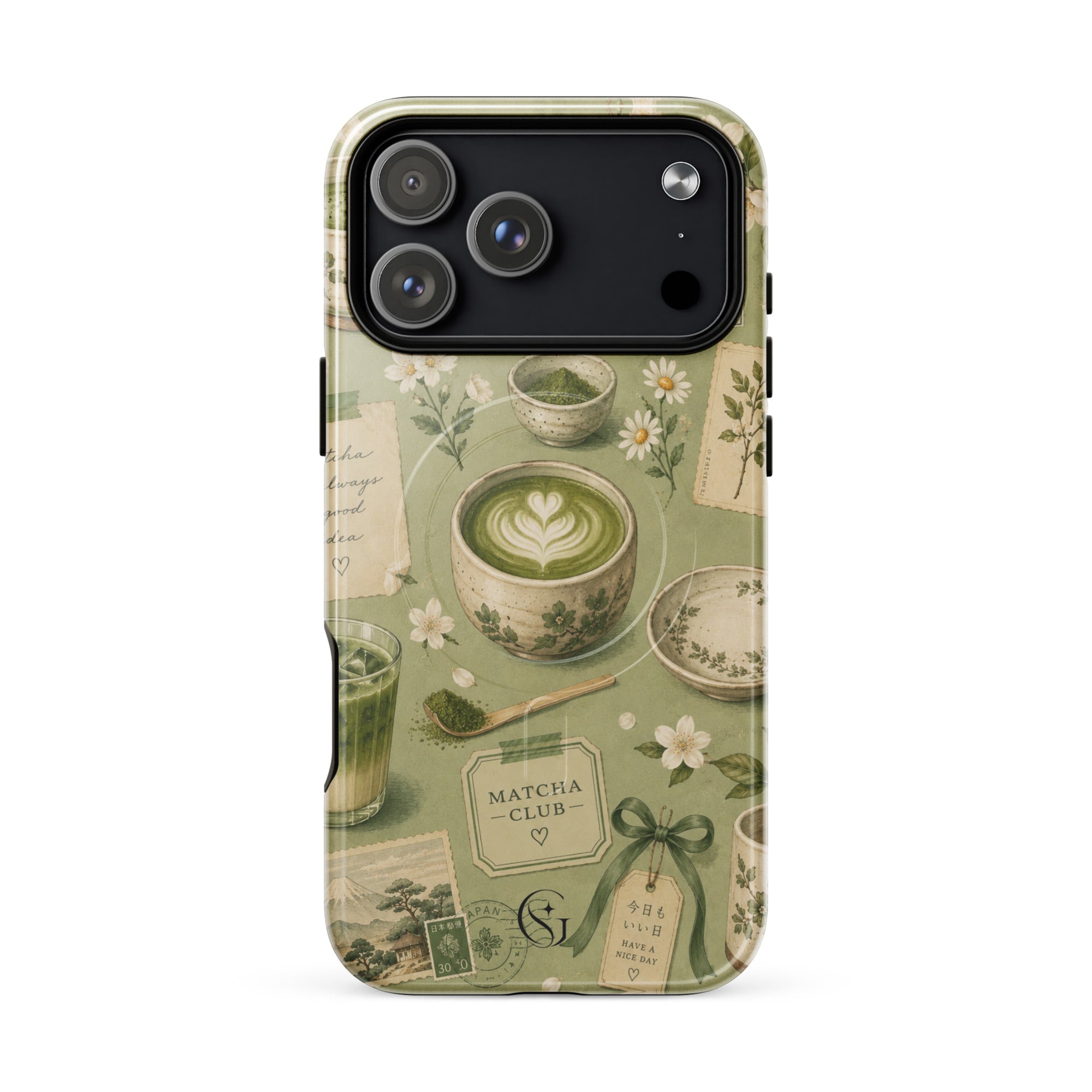 Matcha Club case for apple iphone 17 pro max