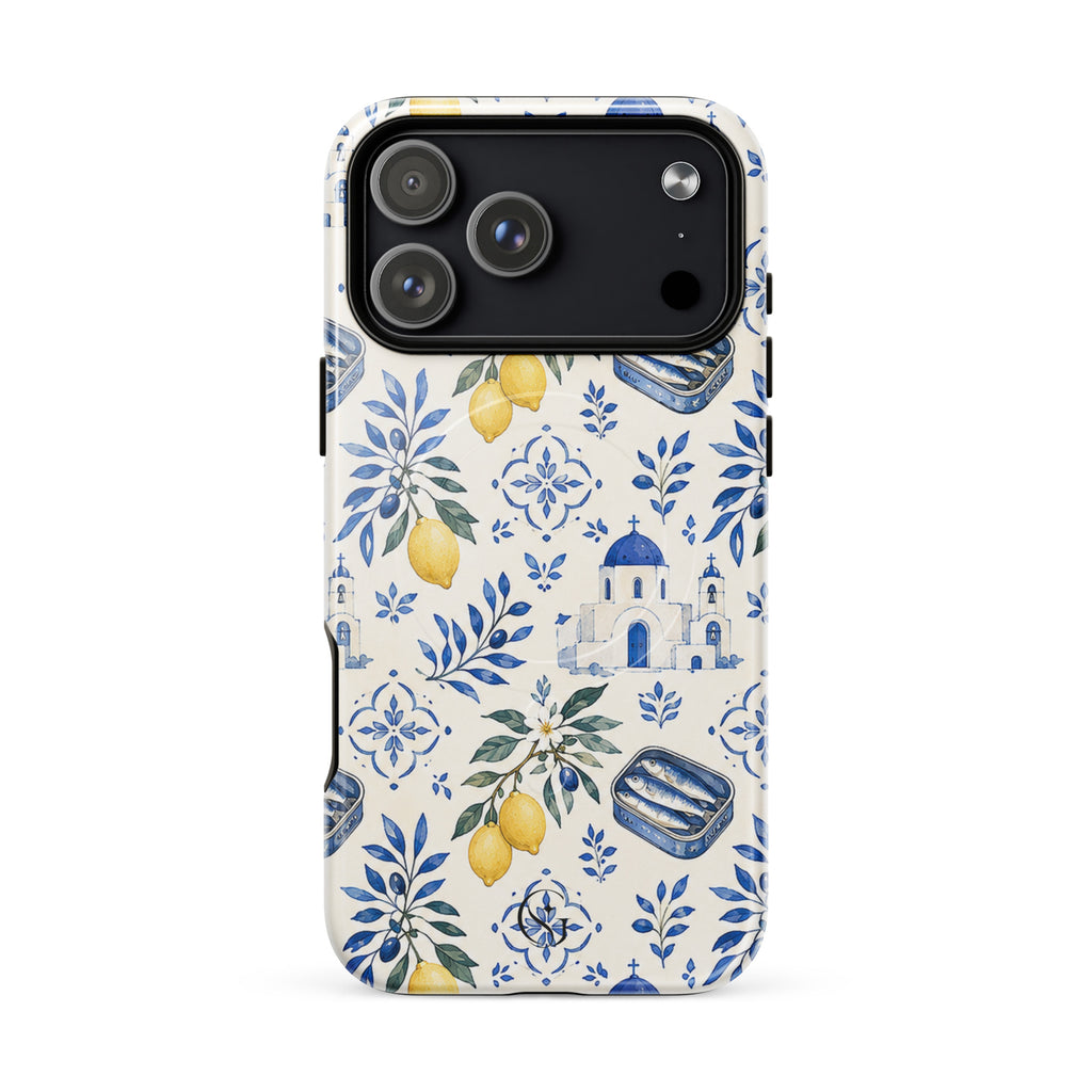 Lemon Santorini case for apple iphone 17 pro max