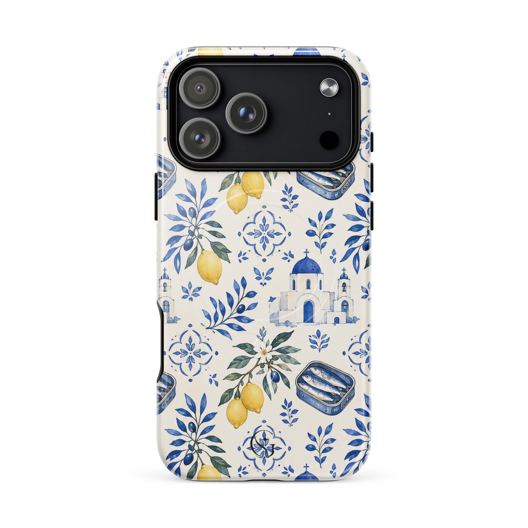 Lemon Santorini case for apple iphone 17 pro max