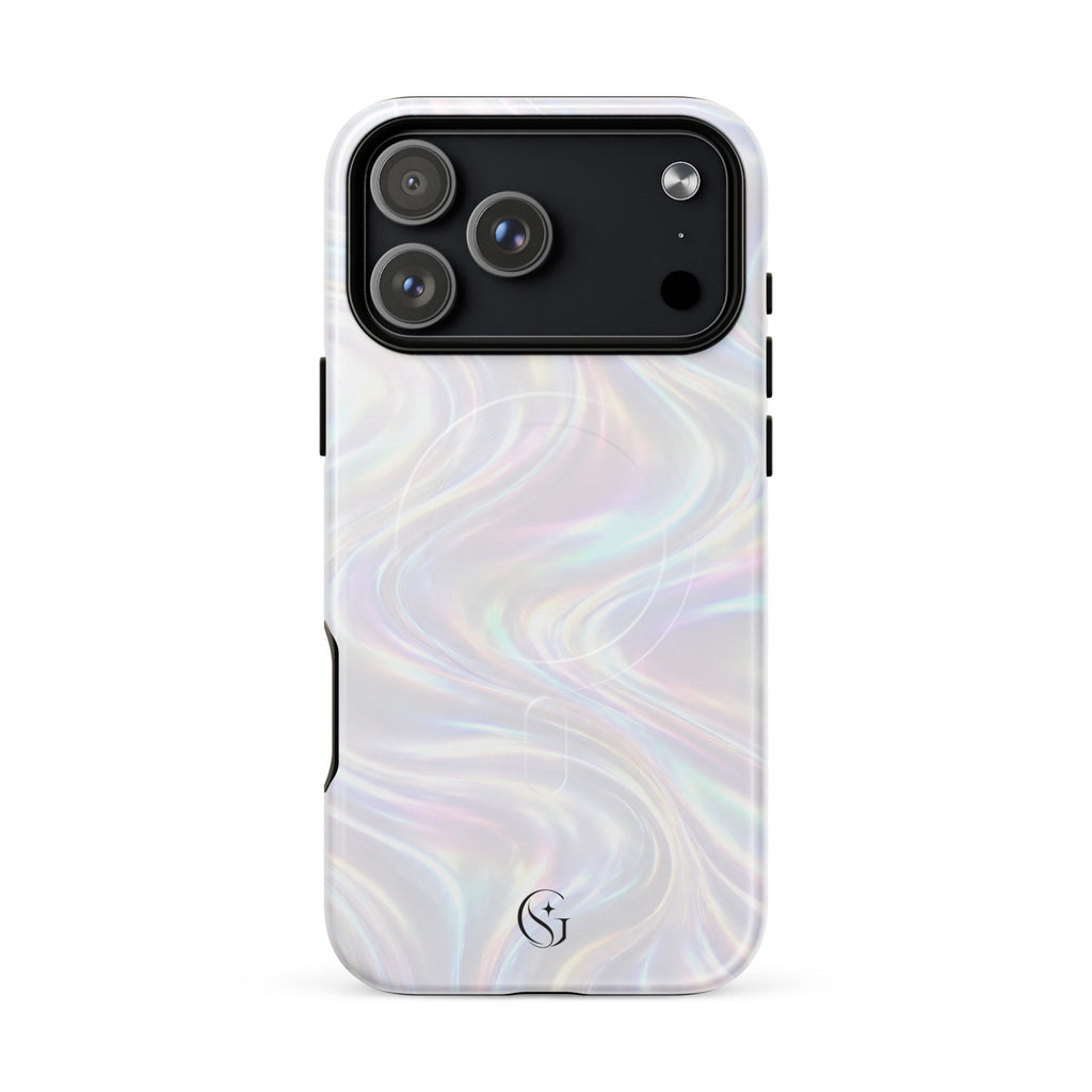 Silk Galaxy Swirl case for apple iphone 17 pro max