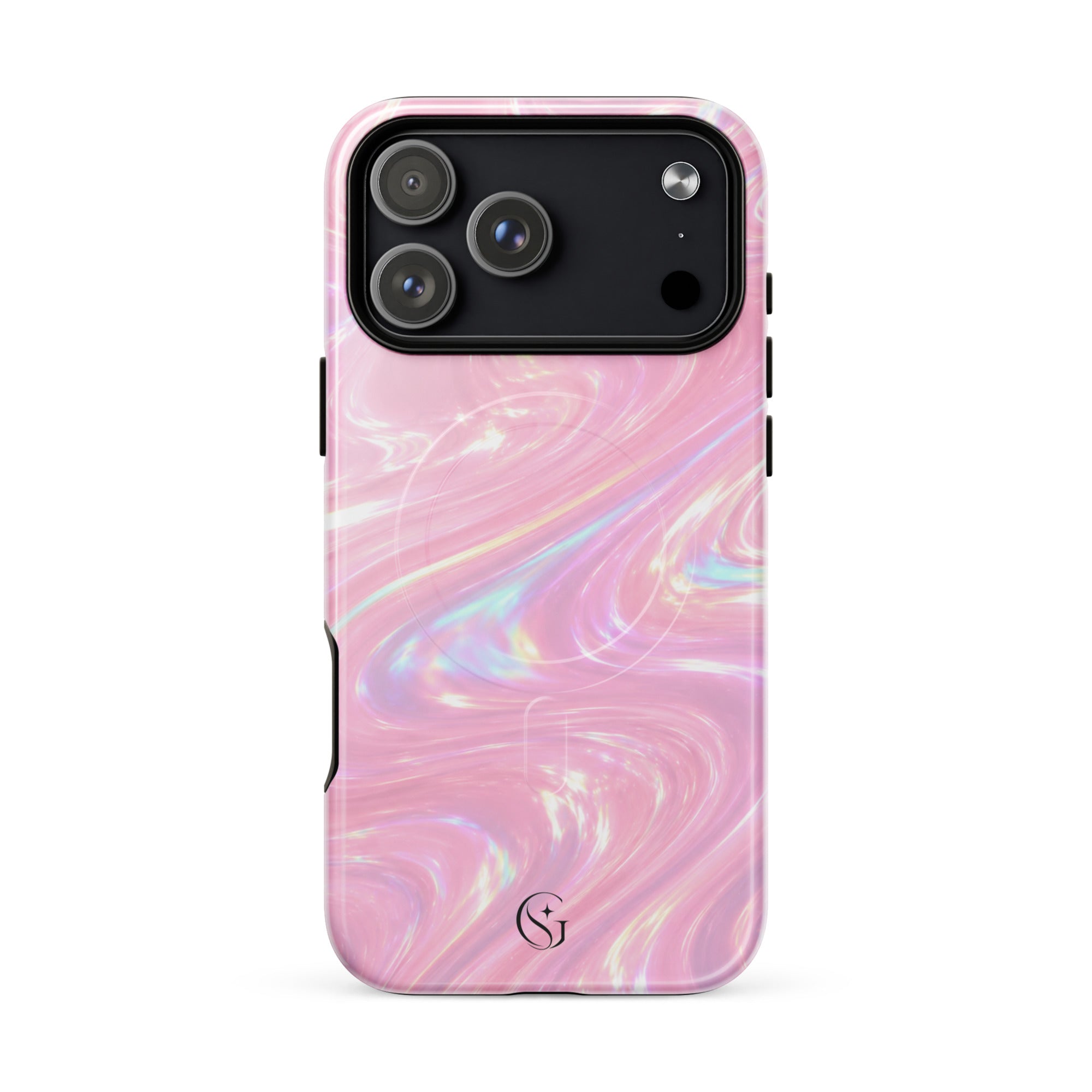 Strawberry Galaxy Swirl case for apple iphone 17 pro max