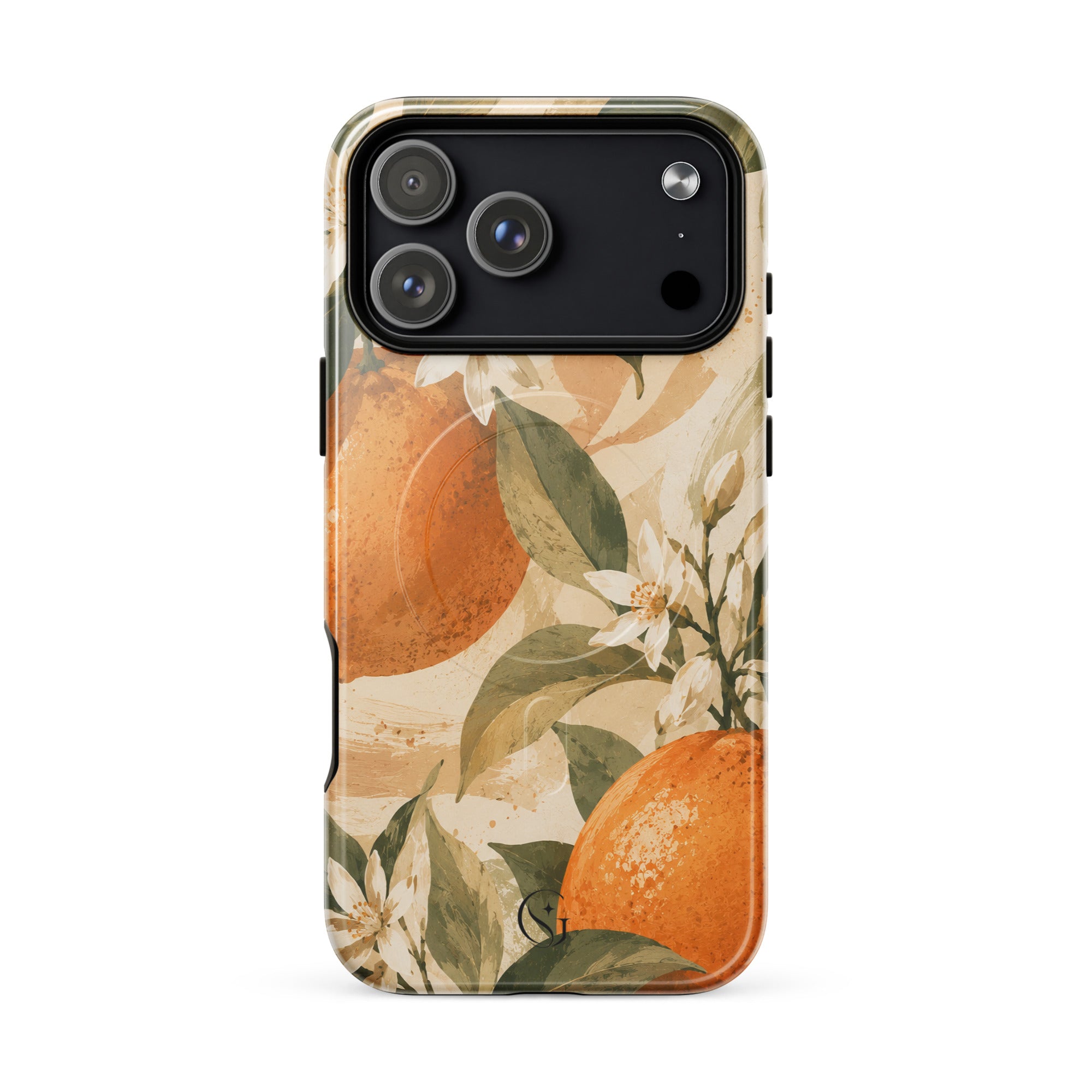 Orange Blossom phone case for apple iphone 17 pro max