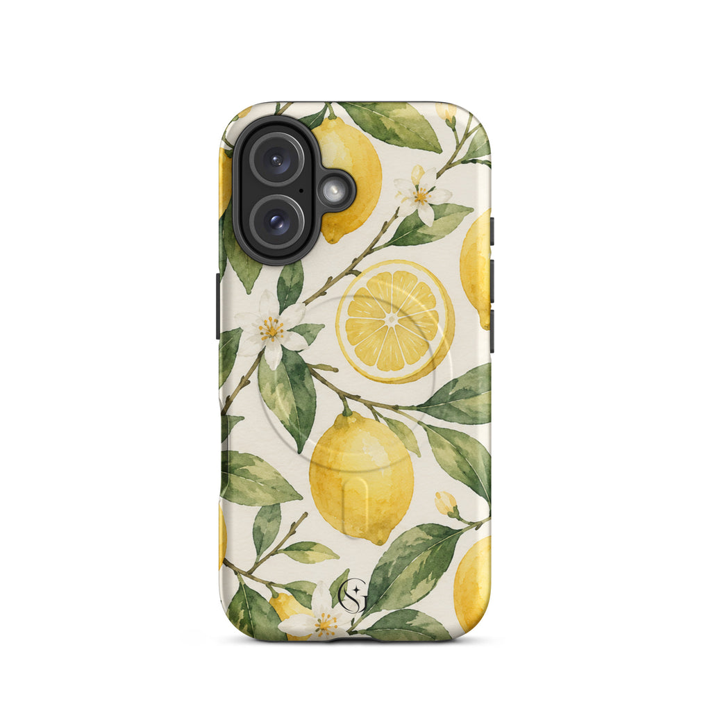 Lemons Please Magsafe phone case for iPhone 16