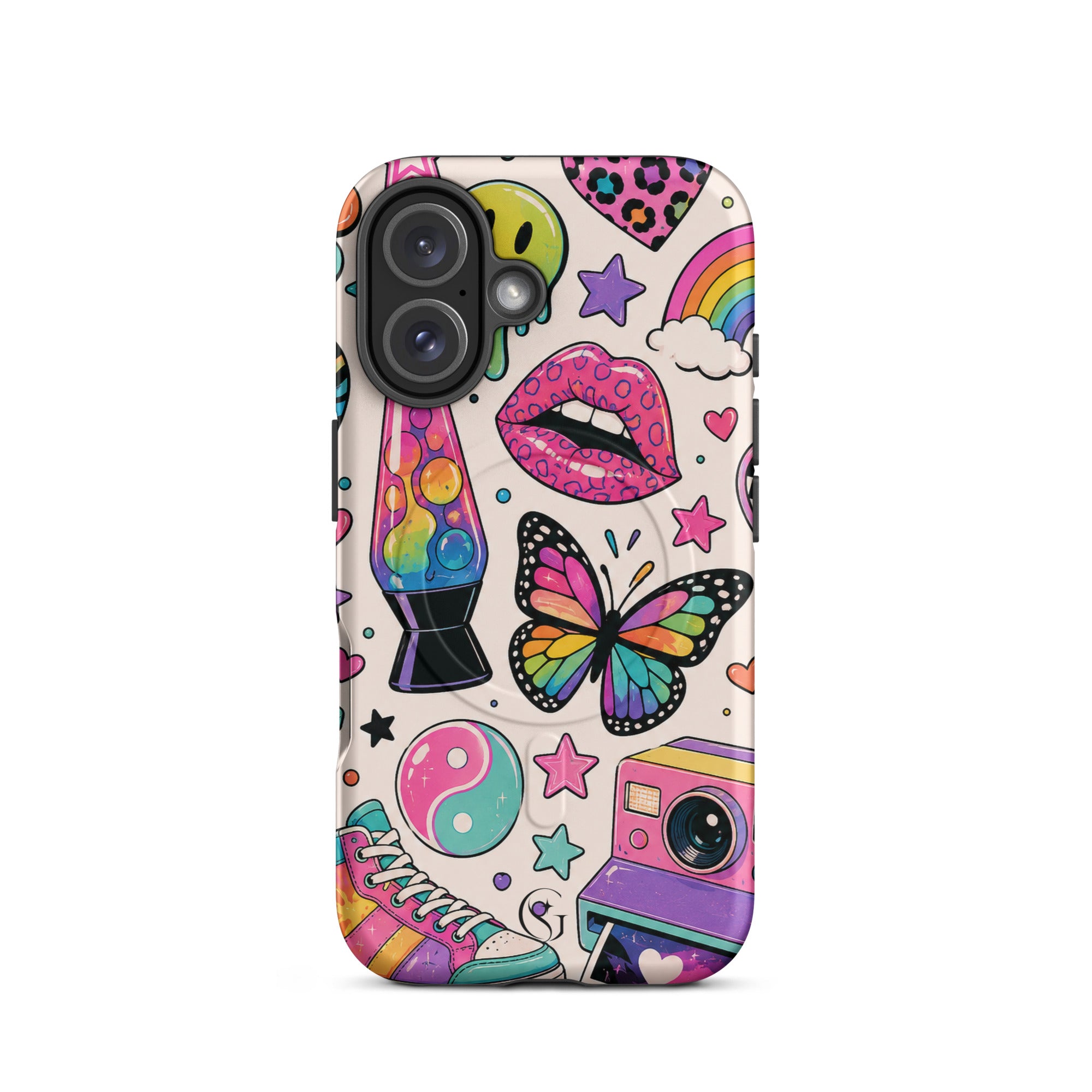 Hippie Girl Magsafe phone case for iPhone 16