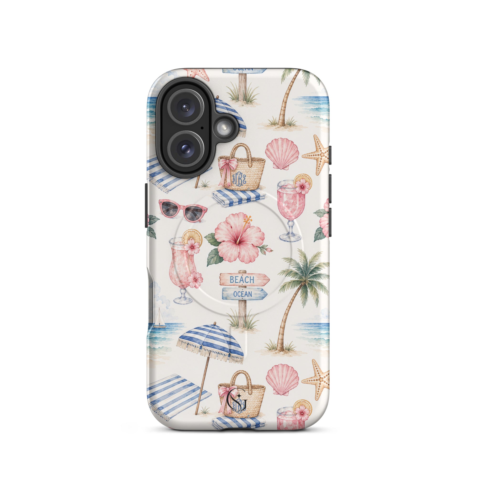 Lets Go to the Beach Magsafe phone case for iPhone 16
