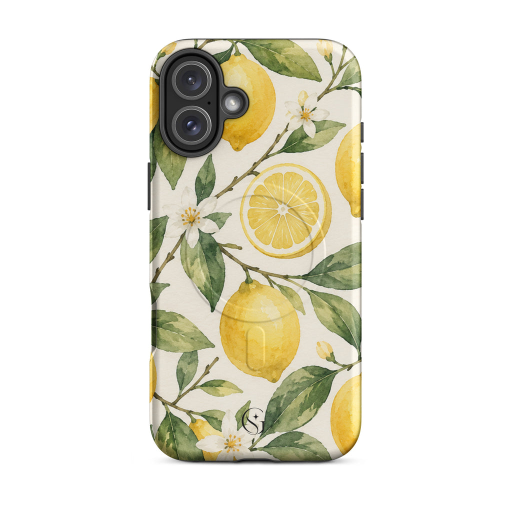 Lemons Please Magsafe phone case for iPhone 16 Plus