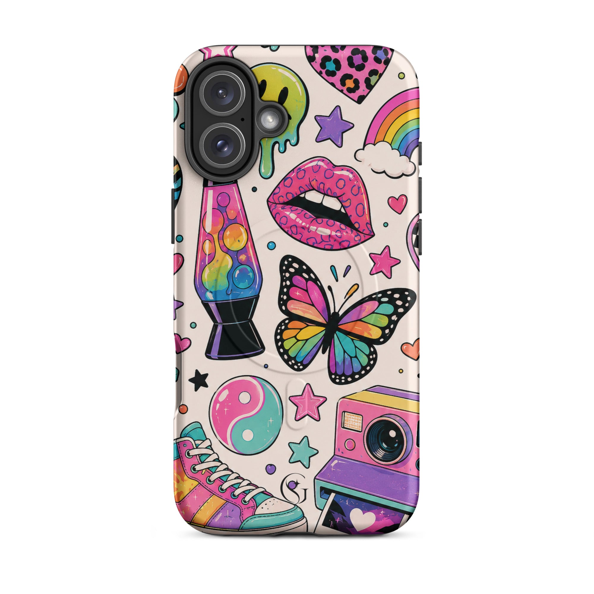 Hippie Girl Magsafe phone case for iPhone 16 Plus