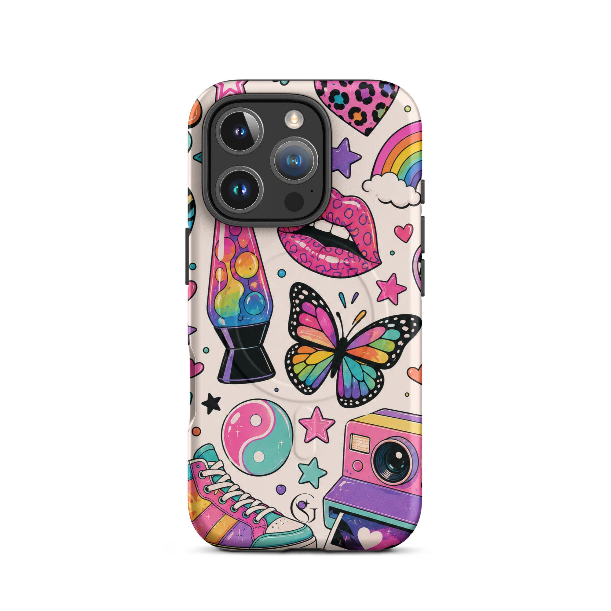 Hippie Girl Magsafe phone case for iPhone 16 Pro