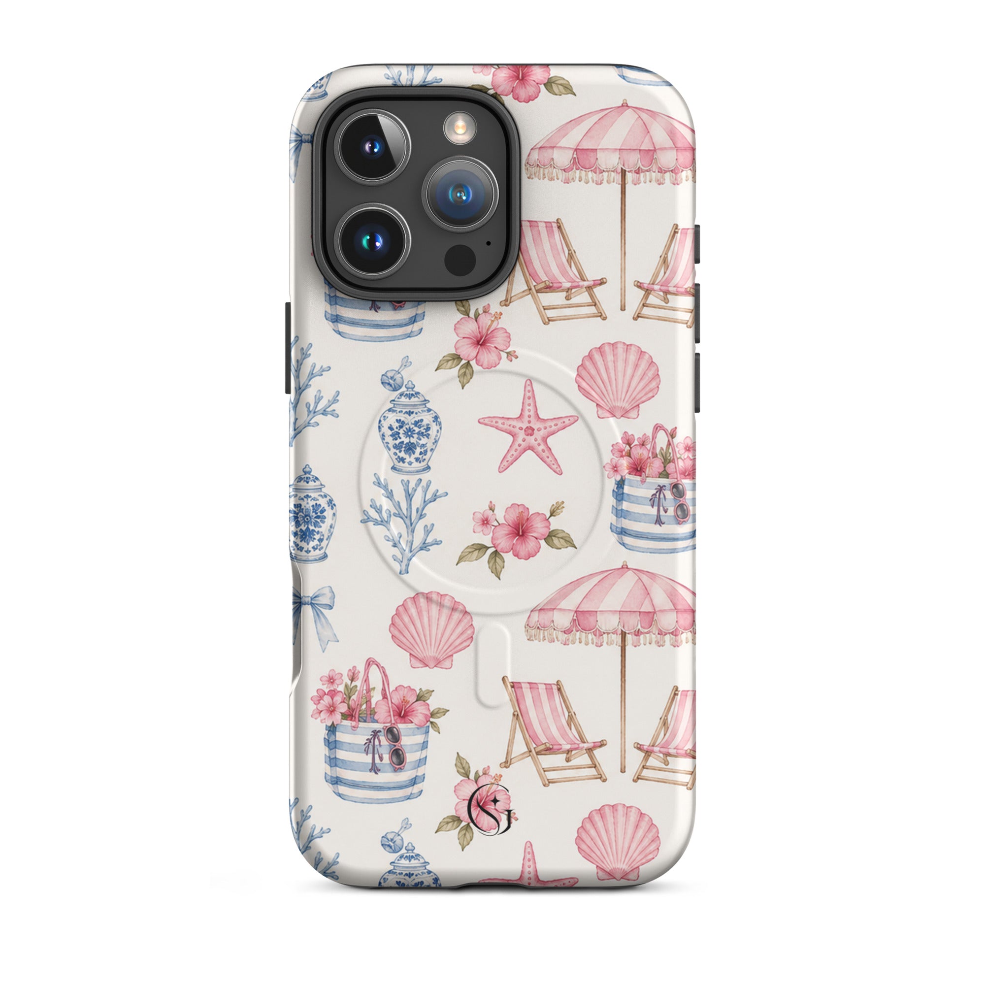 Beach Girl Magsafe phone case for iPhone 16 Pro Max