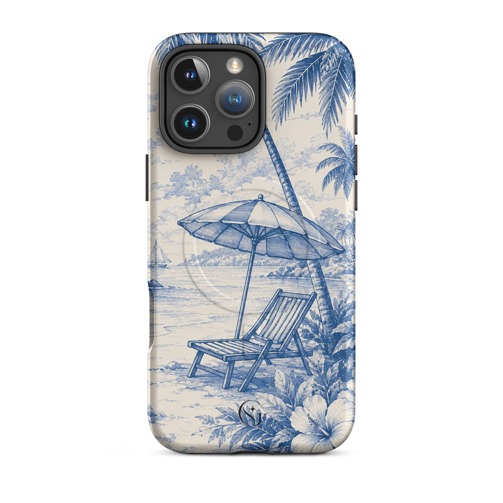 Beach Denim Magsafe phone case for iPhone 16 Pro Max