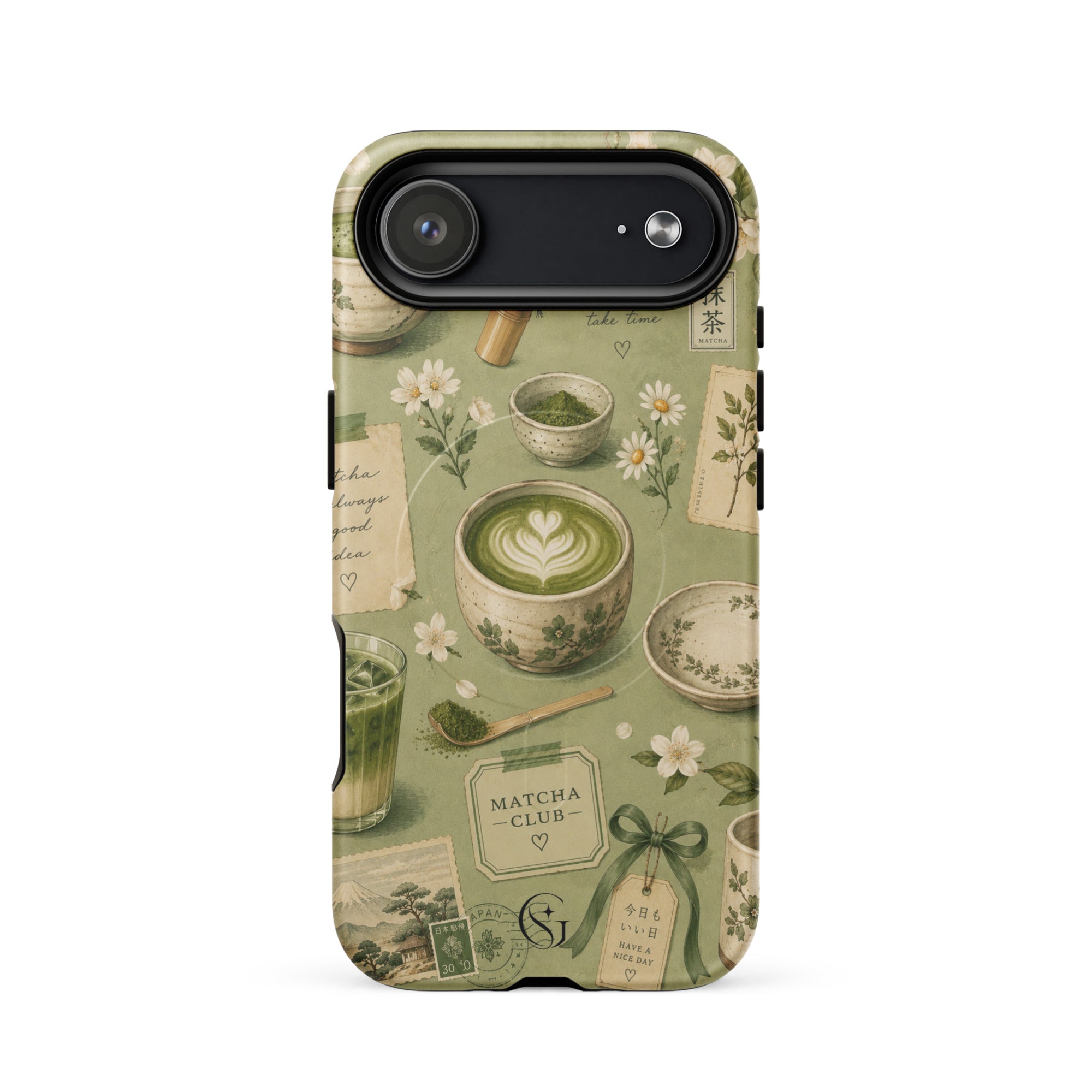 Matcha Club Magsafe phone case for iPhone 17 air
