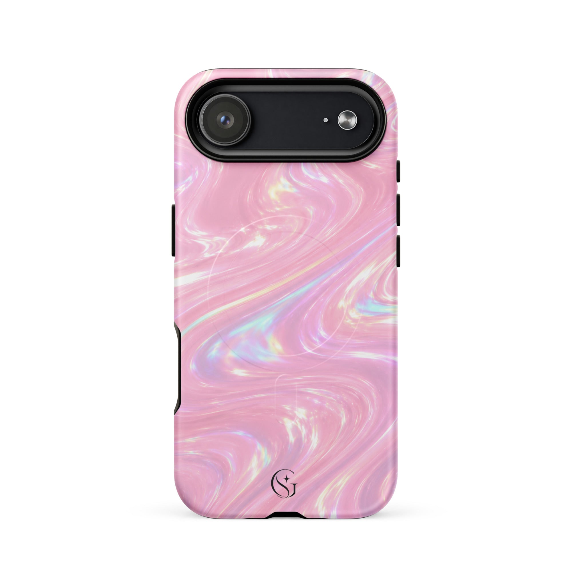 Strawberry Galaxy Swirl Magsafe phone case for iPhone 17 Air