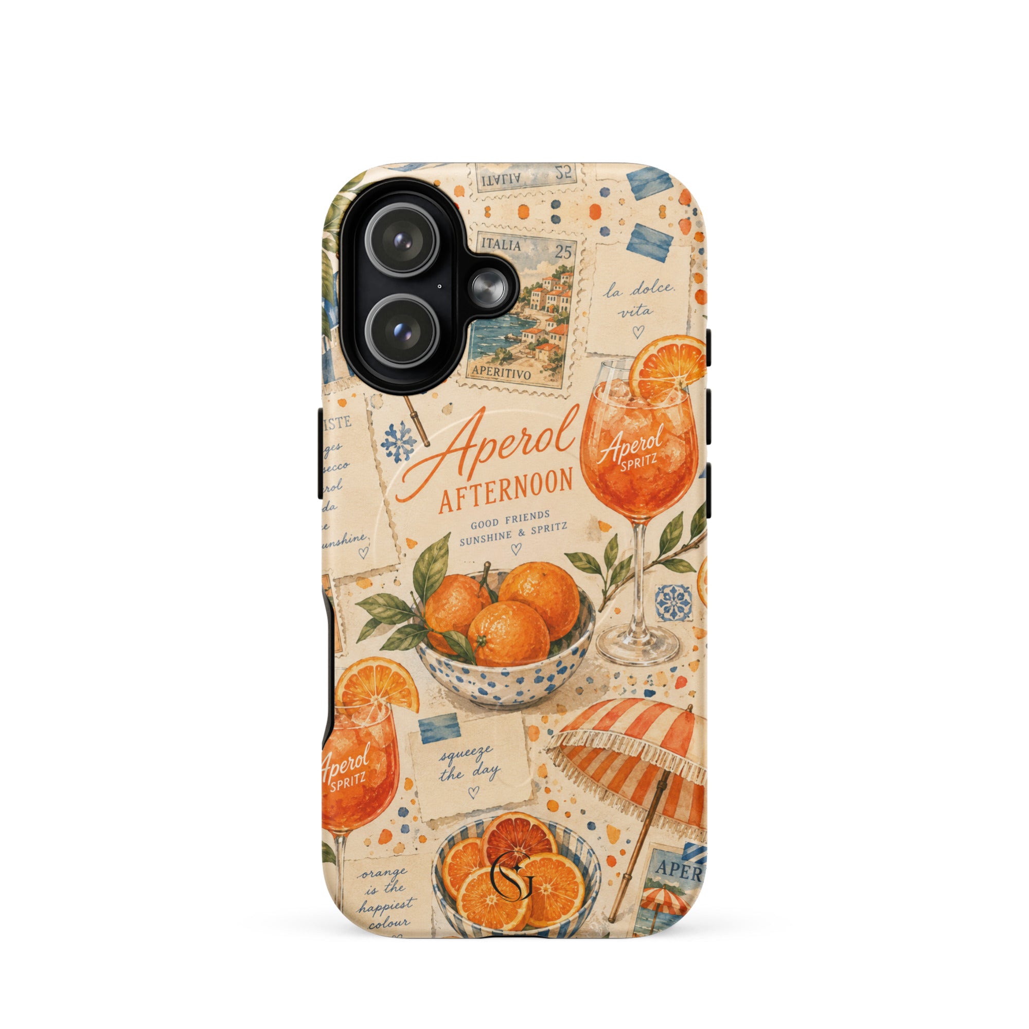 Aperol Afternoon Magsafe phone case for iPhone 17