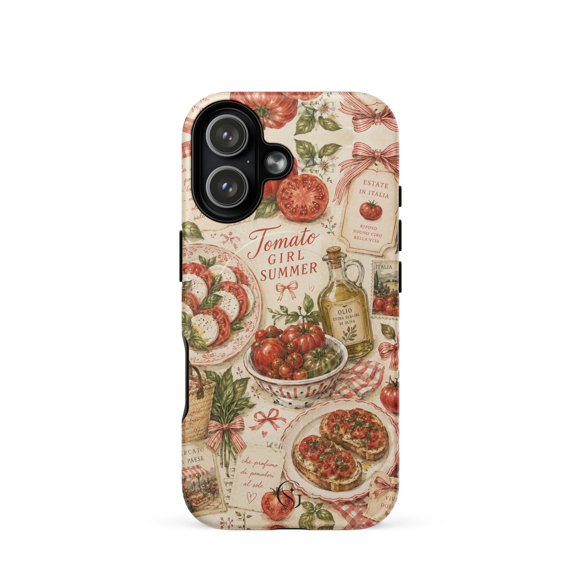 Tomato Girl Magsafe phone case for iPhone 17