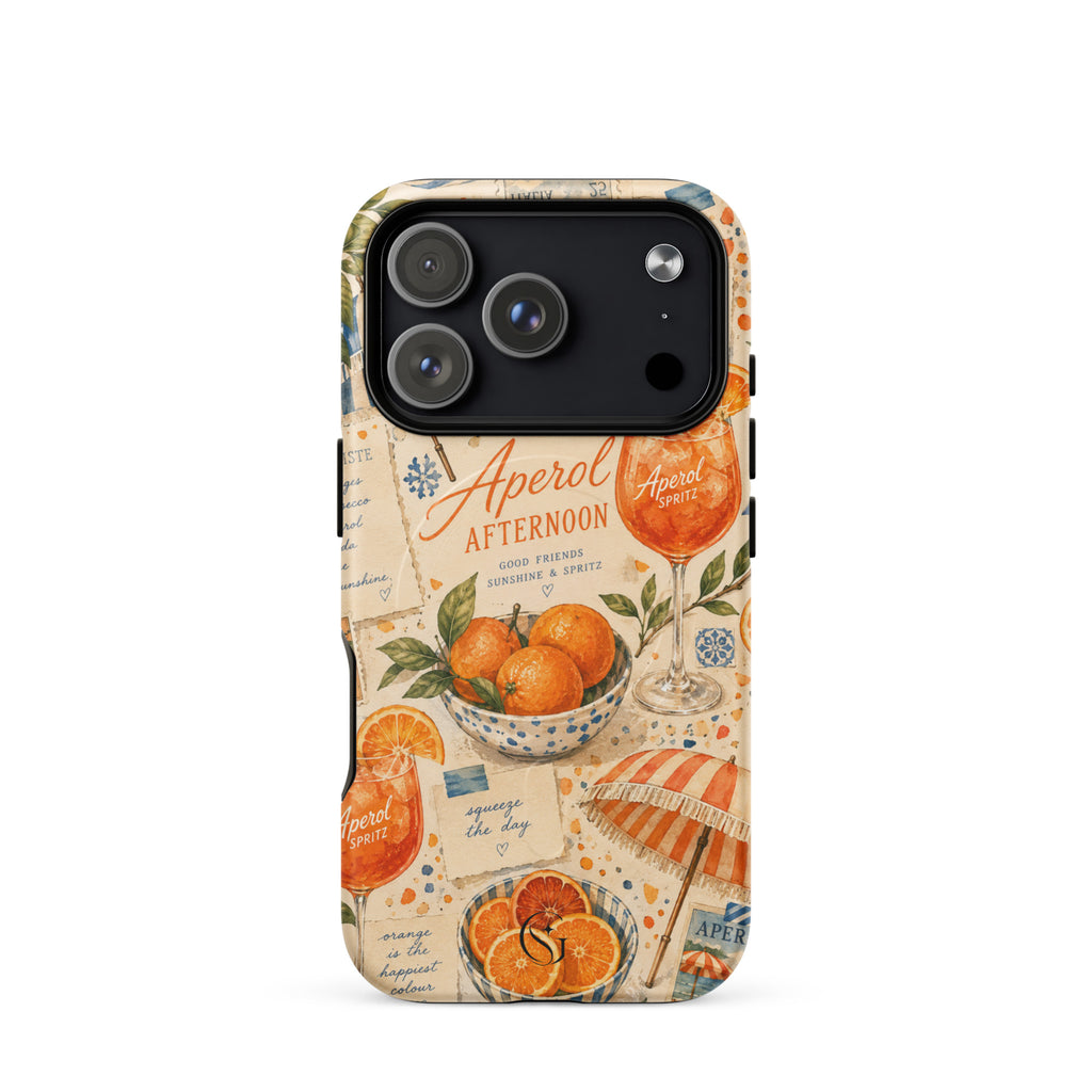 Aperol Afternoon Magsafe phone case for iPhone 17 Pro
