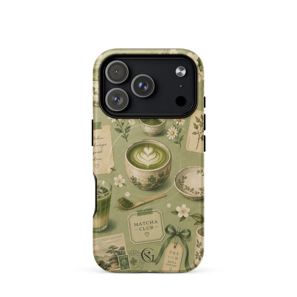Matcha Club Magsafe phone case for iPhone 17 Pro