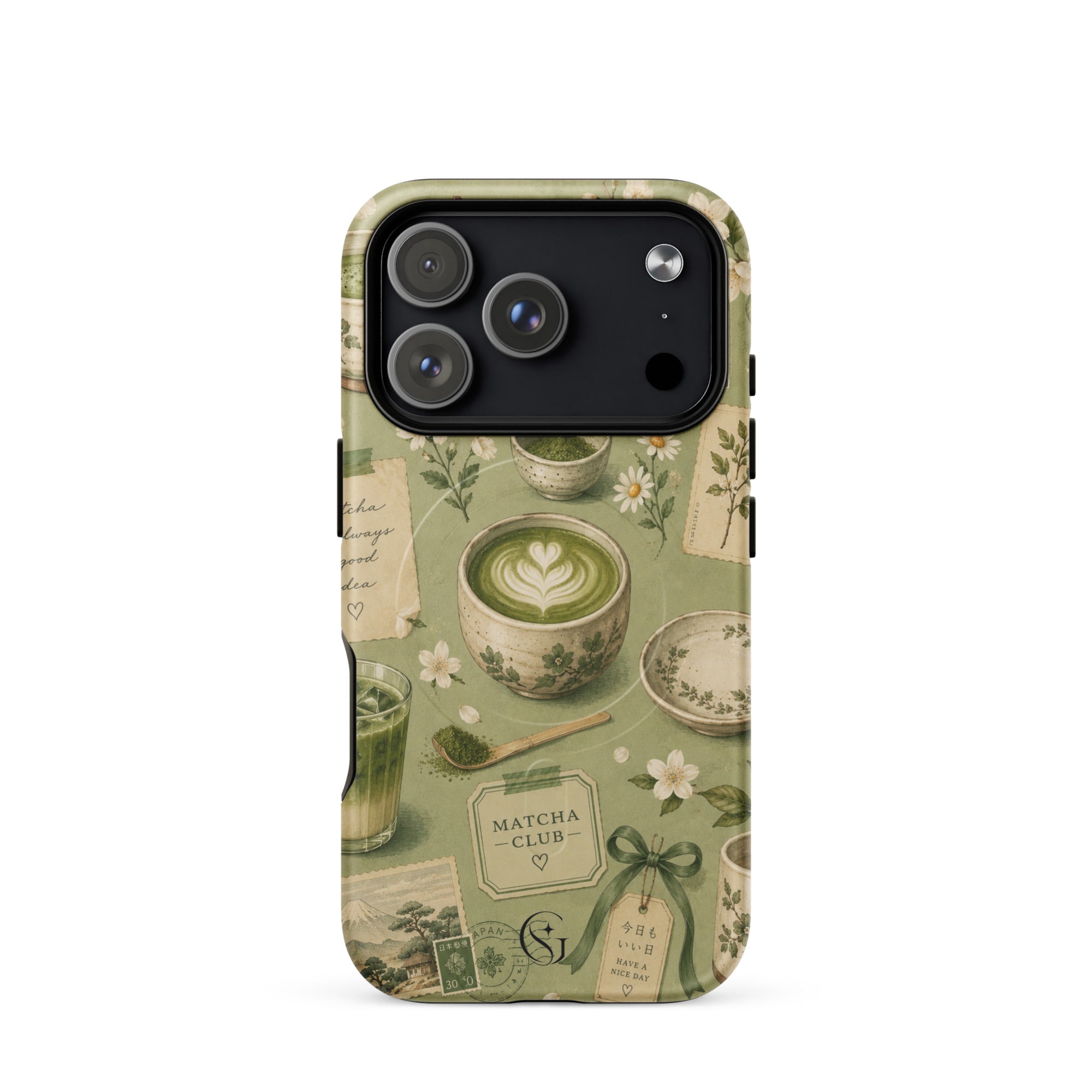 Matcha Club Magsafe phone case for iPhone 17 Pro