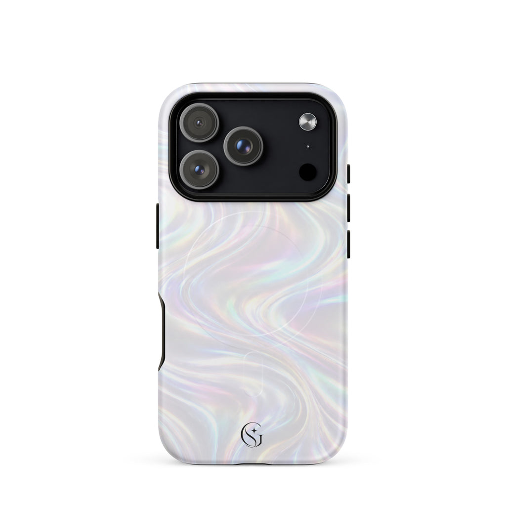 Silk Galaxy Swirl Magsafe phone case for iPhone 17 Pro