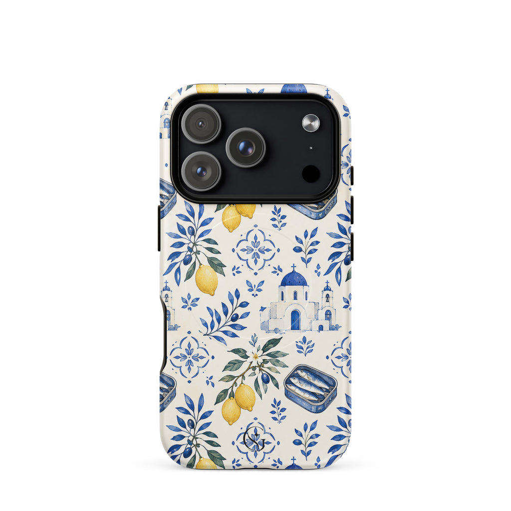 Lemon Santorini Magsafe phone case for iPhone 17 Pro