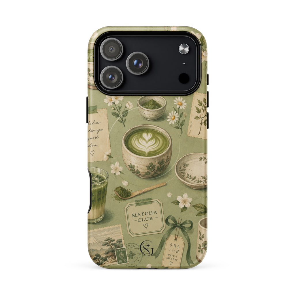 Matcha Club Magsafe phone case for iPhone 17 Pro Max